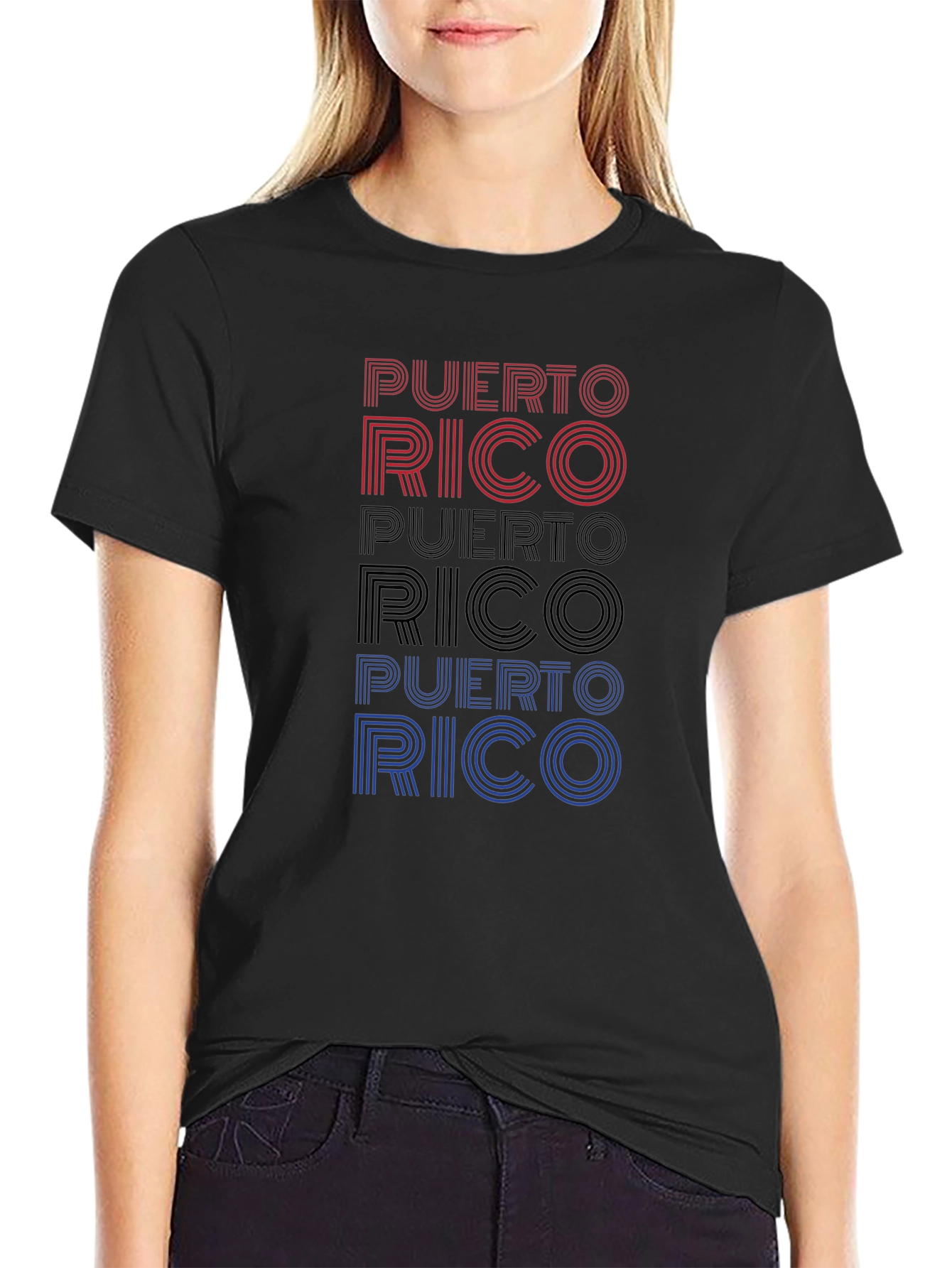 Puerto Rico Retro Graphic Tee