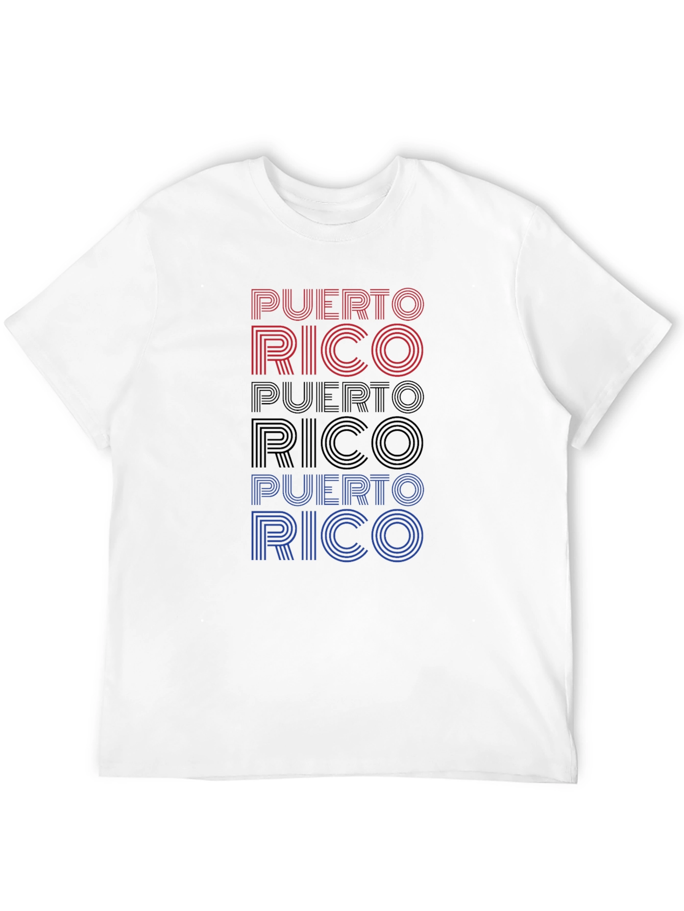 Puerto Rico Retro Graphic Tee