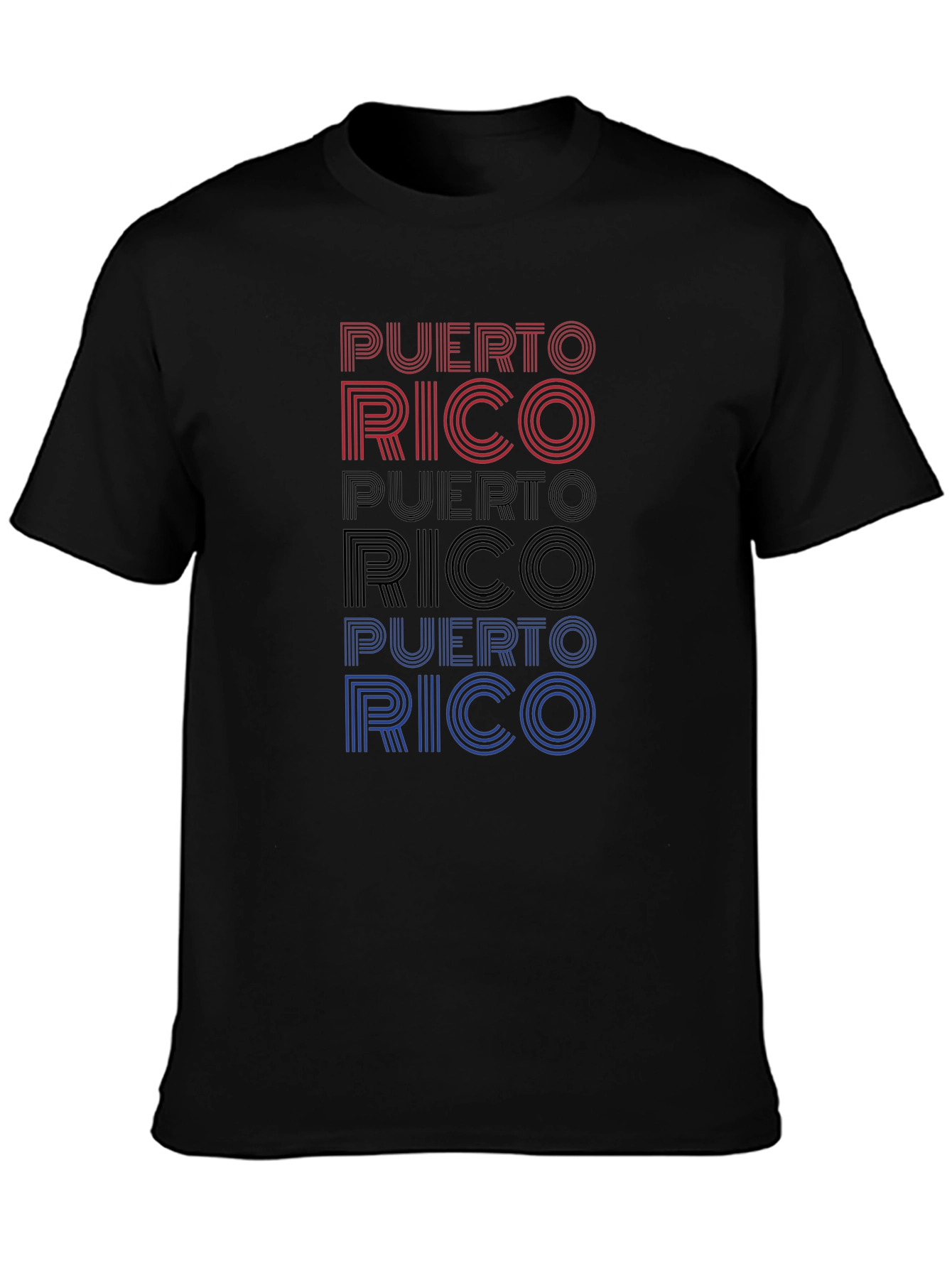 Puerto Rico Retro Graphic Tee
