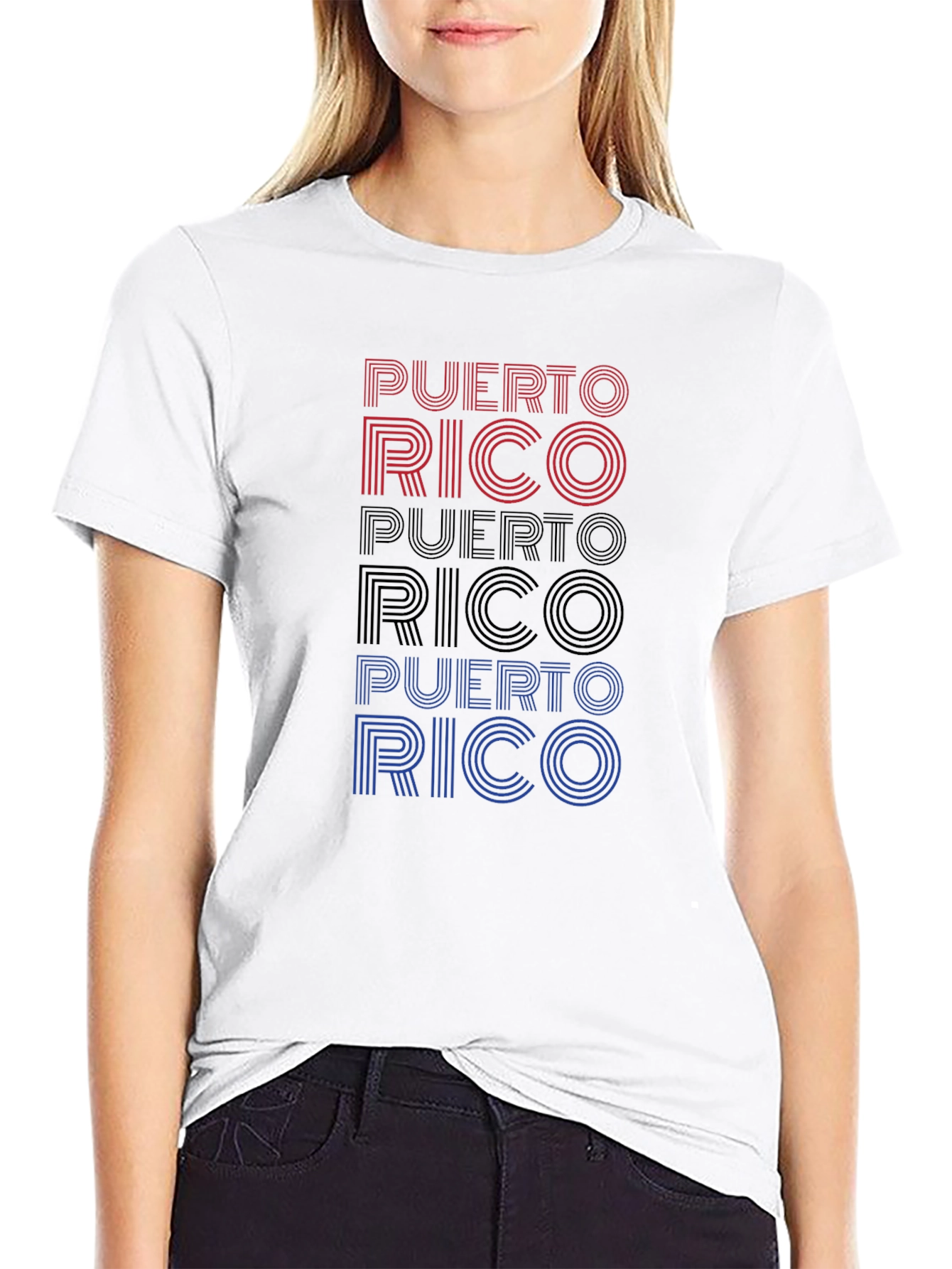 Puerto Rico Retro Graphic Tee