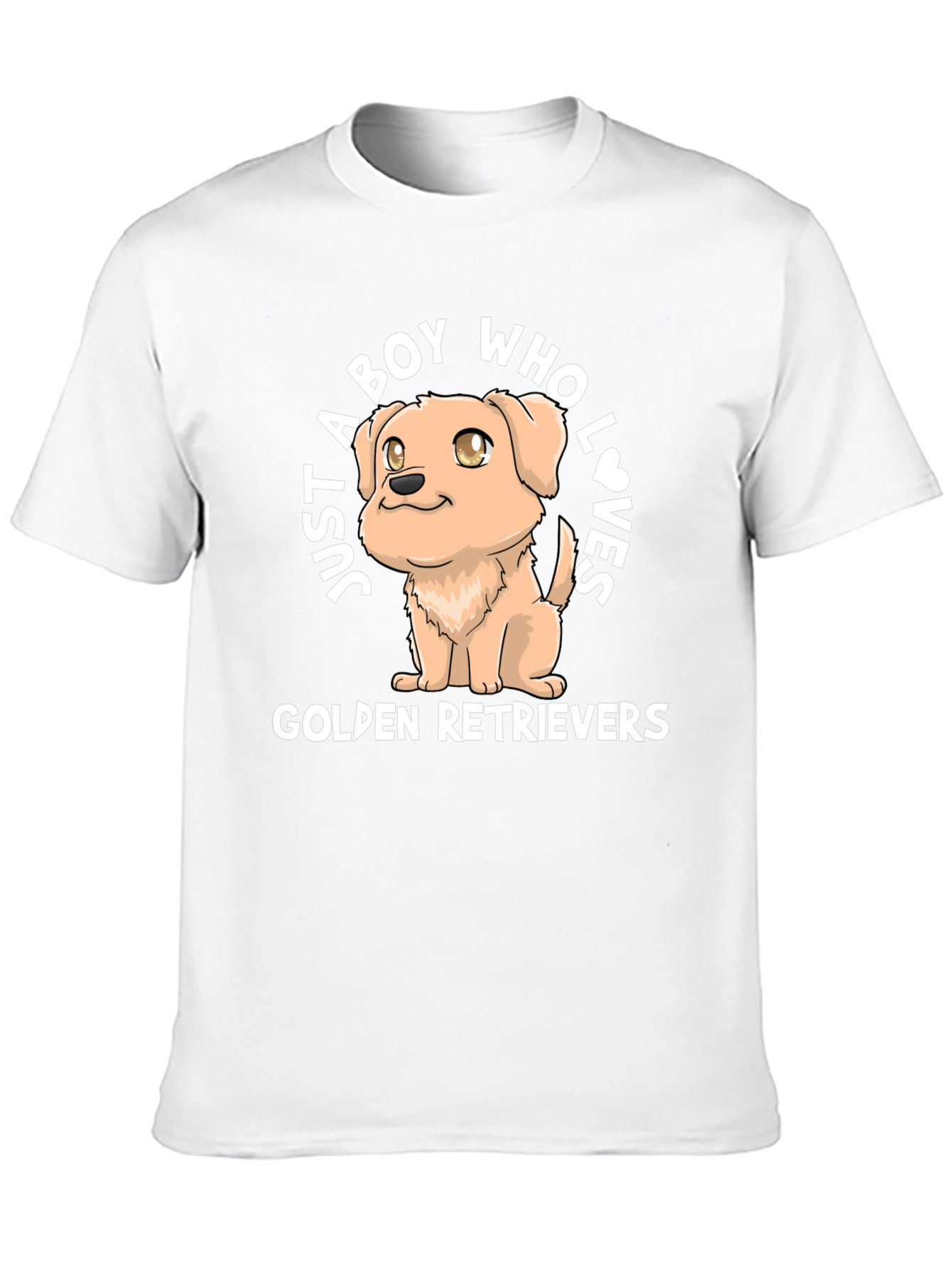 Golden Retriever Lover Tee - Boy & His Dog
