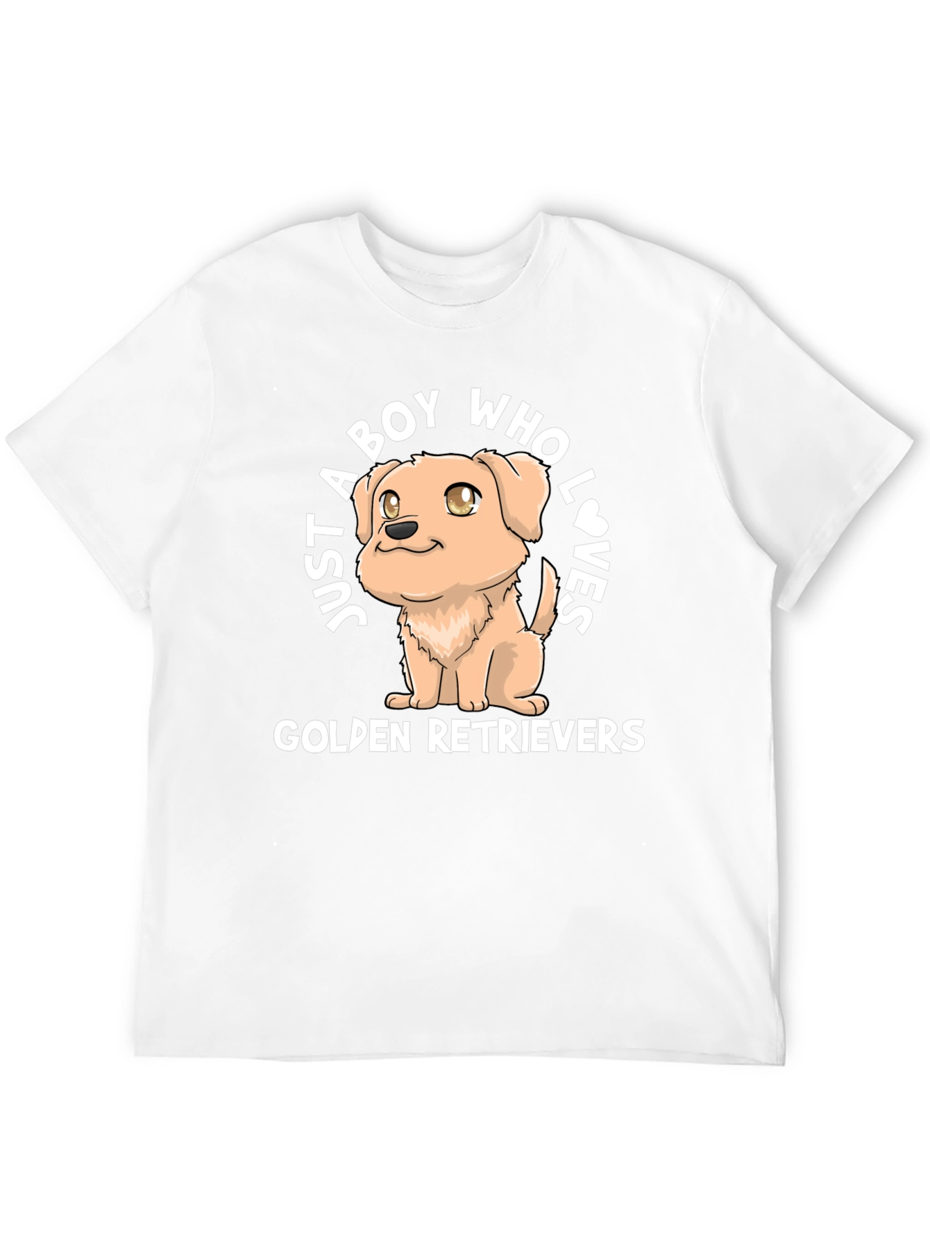 Golden Retriever Lover Tee - Boy & His Dog
