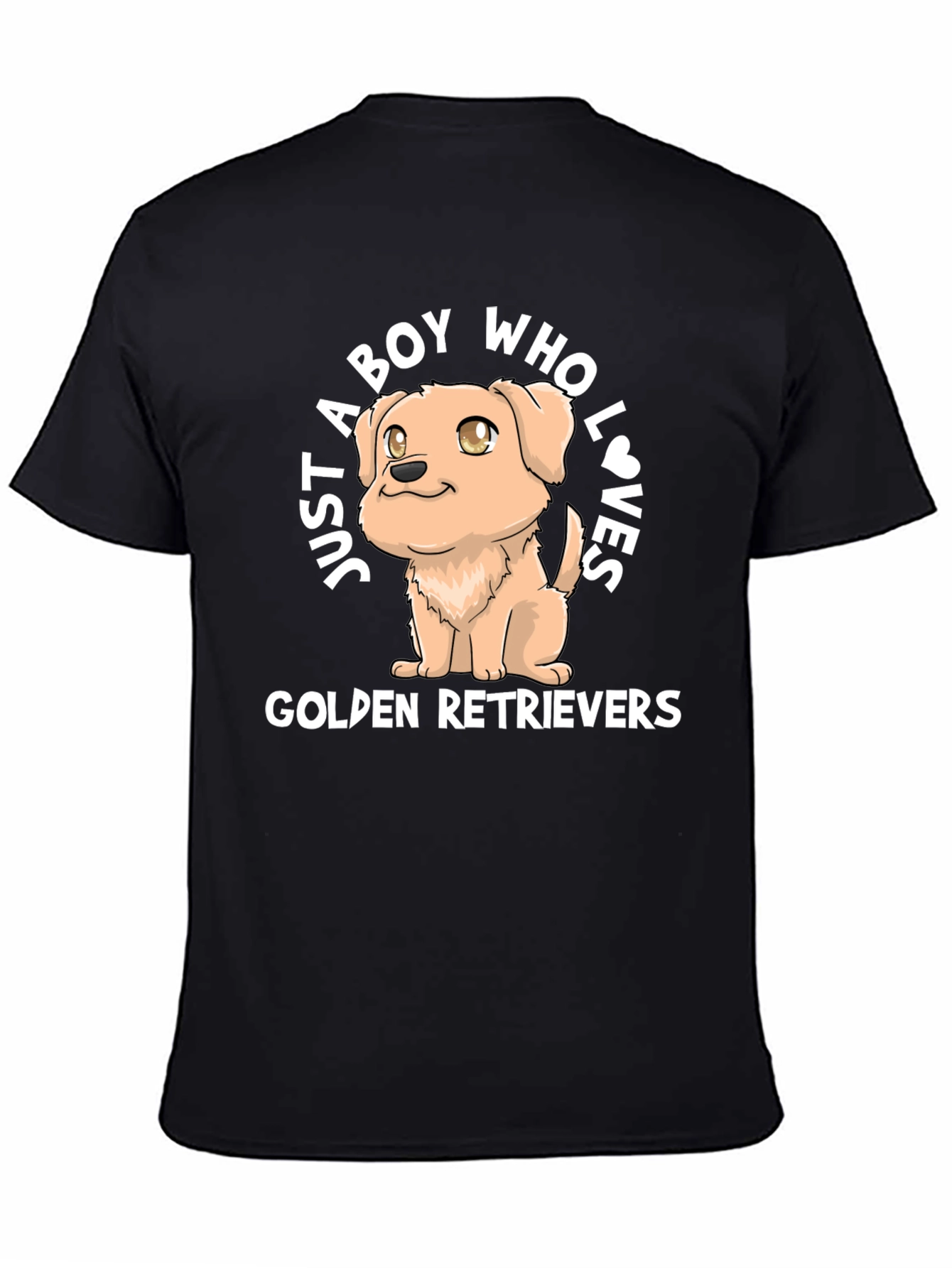 Golden Retriever Lover Tee - Boy & His Dog