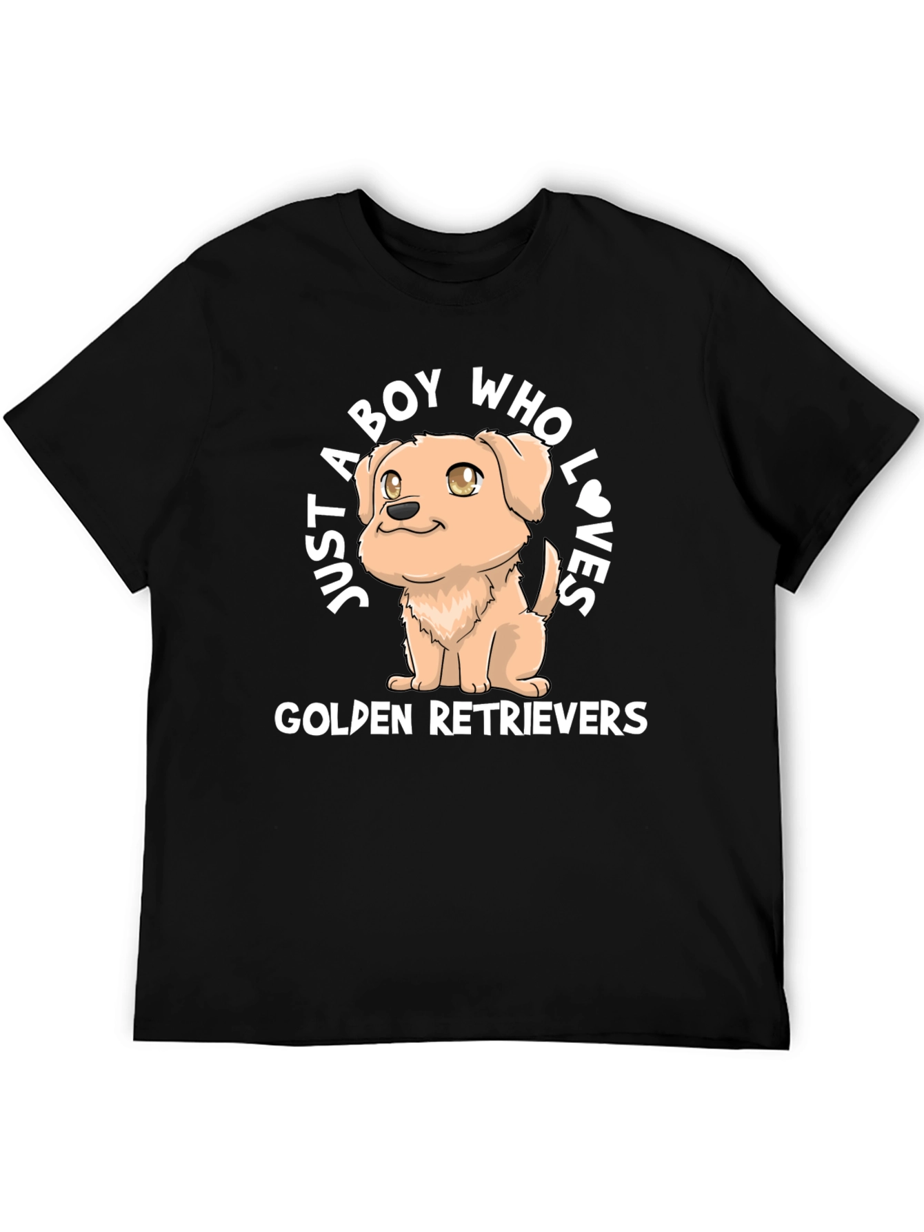 Golden Retriever Lover Tee - Boy & His Dog