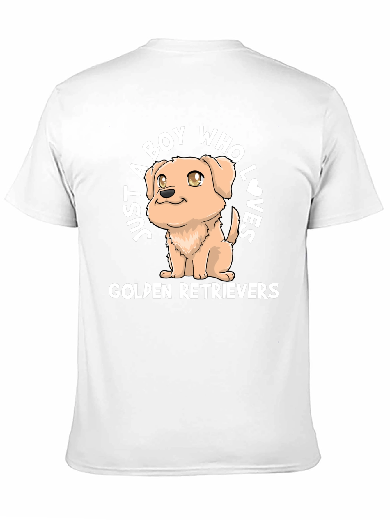 Golden Retriever Lover Tee - Boy & His Dog