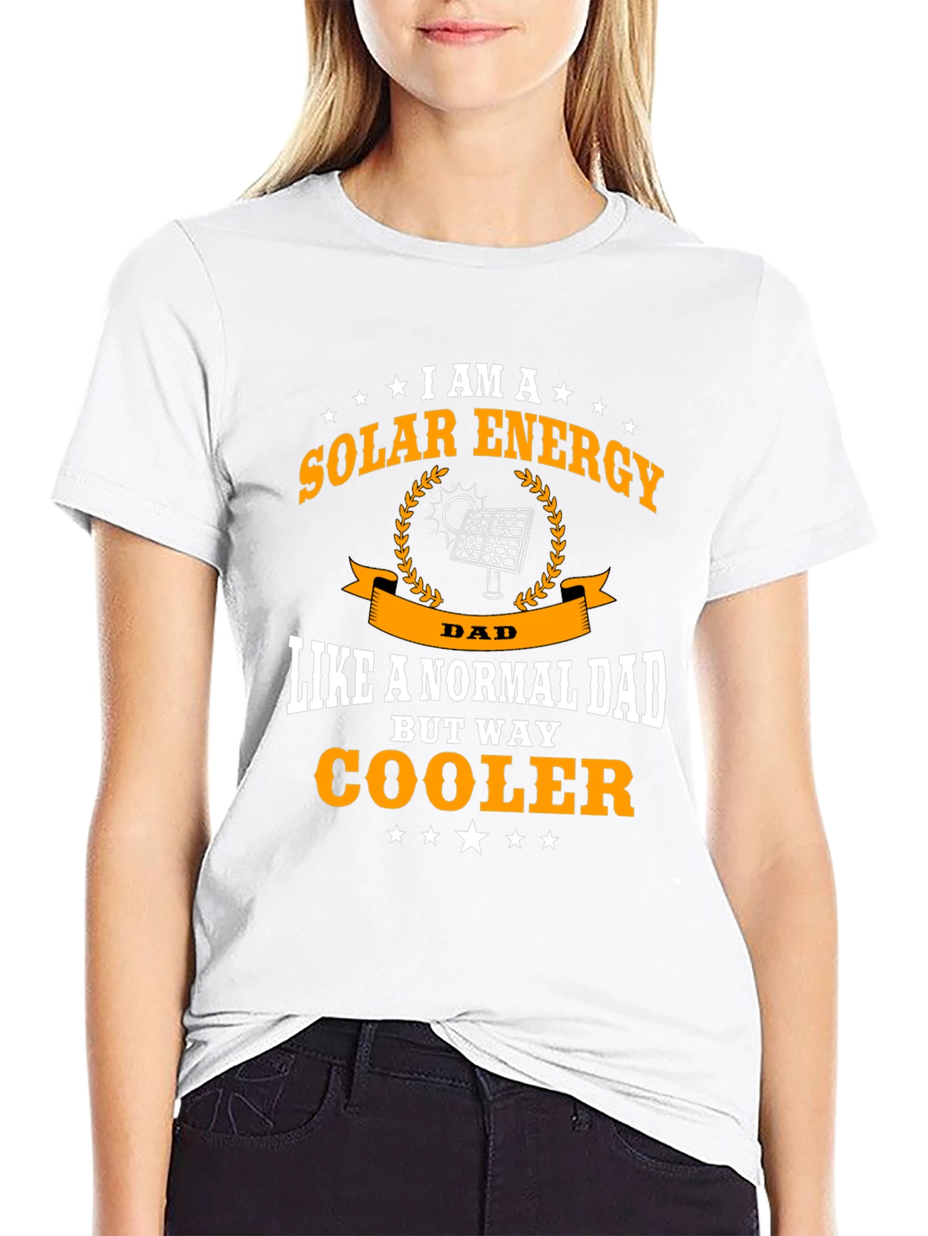 Solar Energy Dad T-Shirt - Cooler Than Normal!