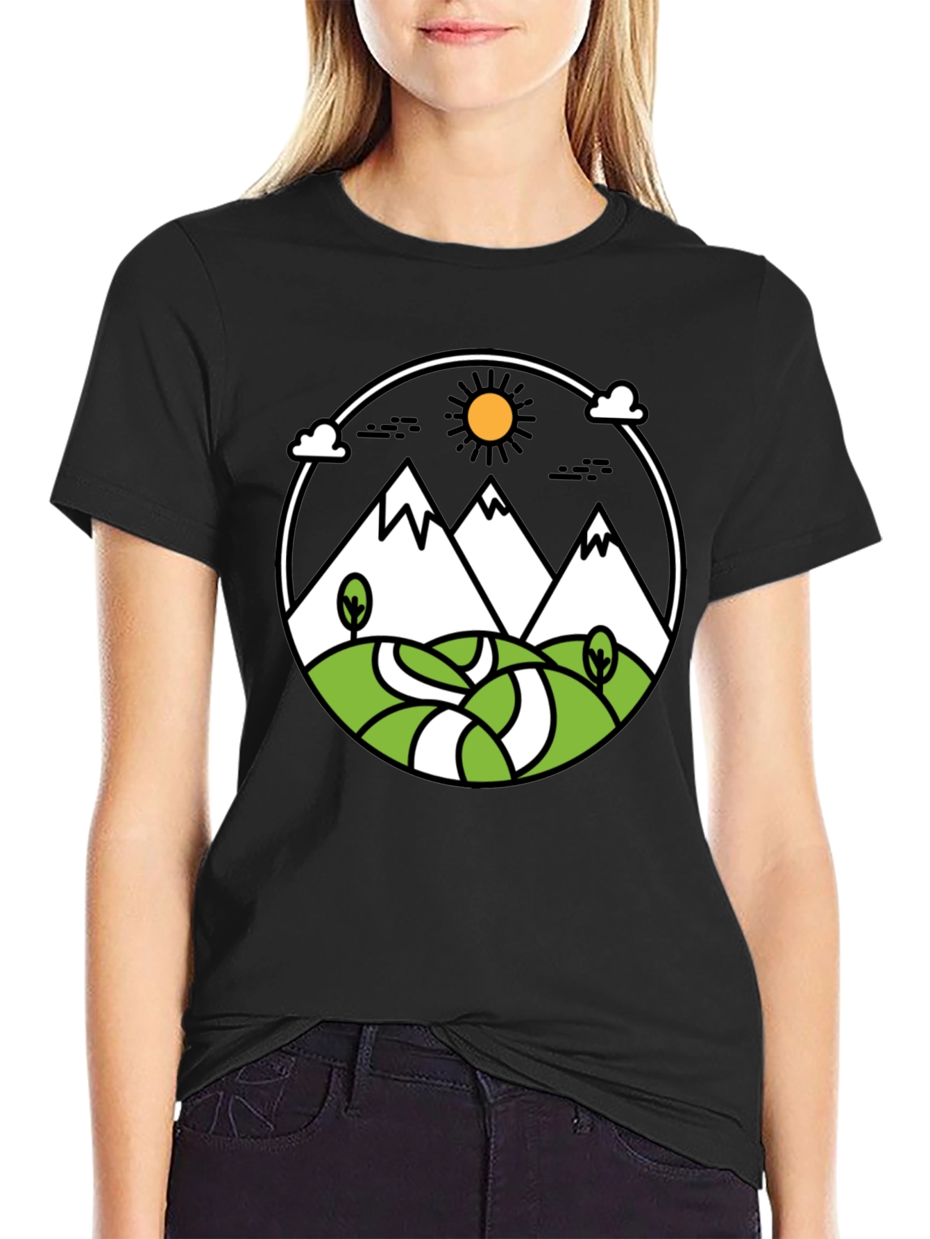 Mountain Graphic Tee - Outdoor Adventure Shirt