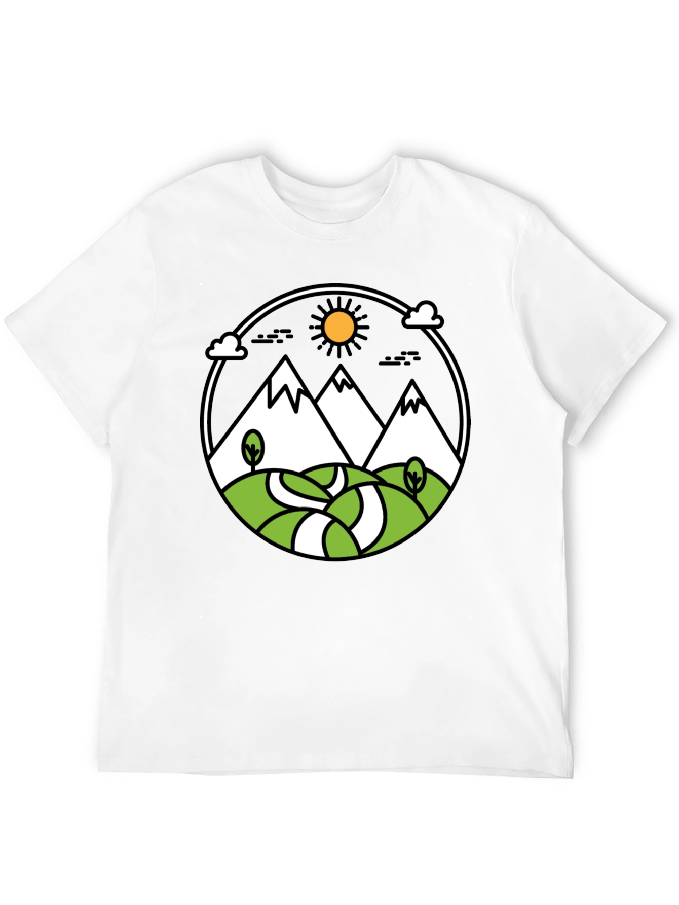 Mountain Graphic Tee - Outdoor Adventure Shirt