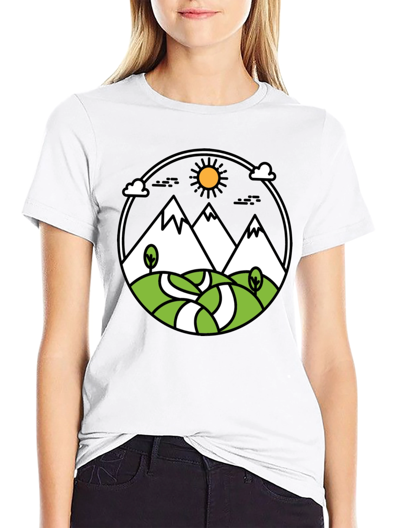 Mountain Graphic Tee - Outdoor Adventure Shirt
