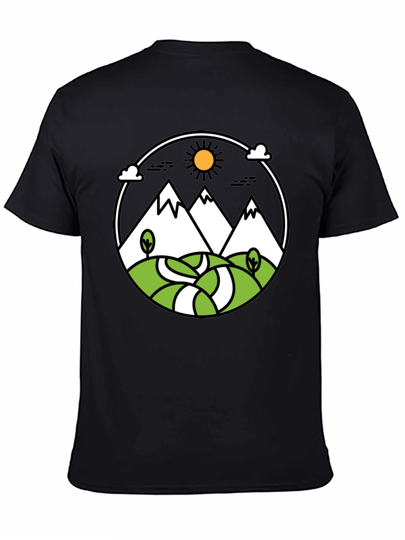 Mountain Graphic Tee - Outdoor Adventure Shirt