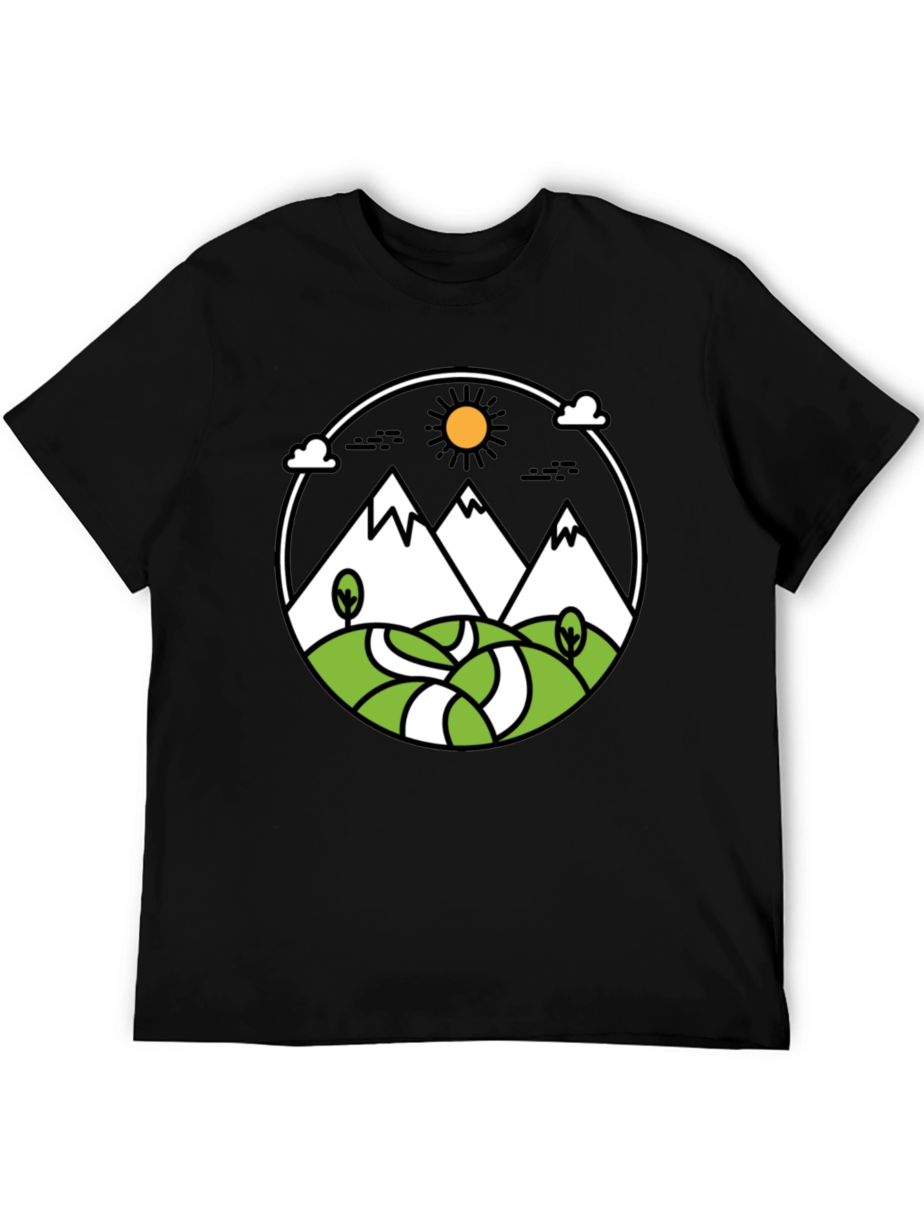 Mountain Graphic Tee - Outdoor Adventure Shirt