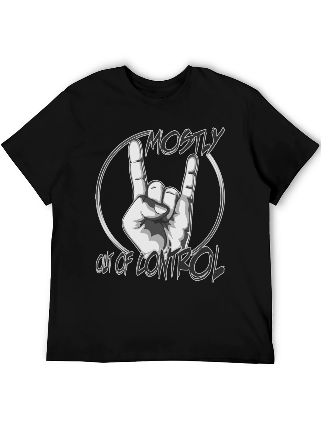 Mostly Out Of Control Graphic T-Shirt