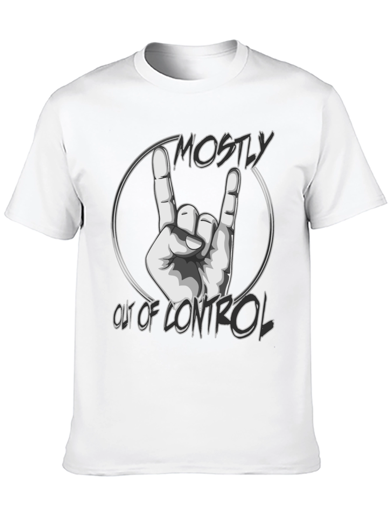 Mostly Out Of Control Graphic T-Shirt