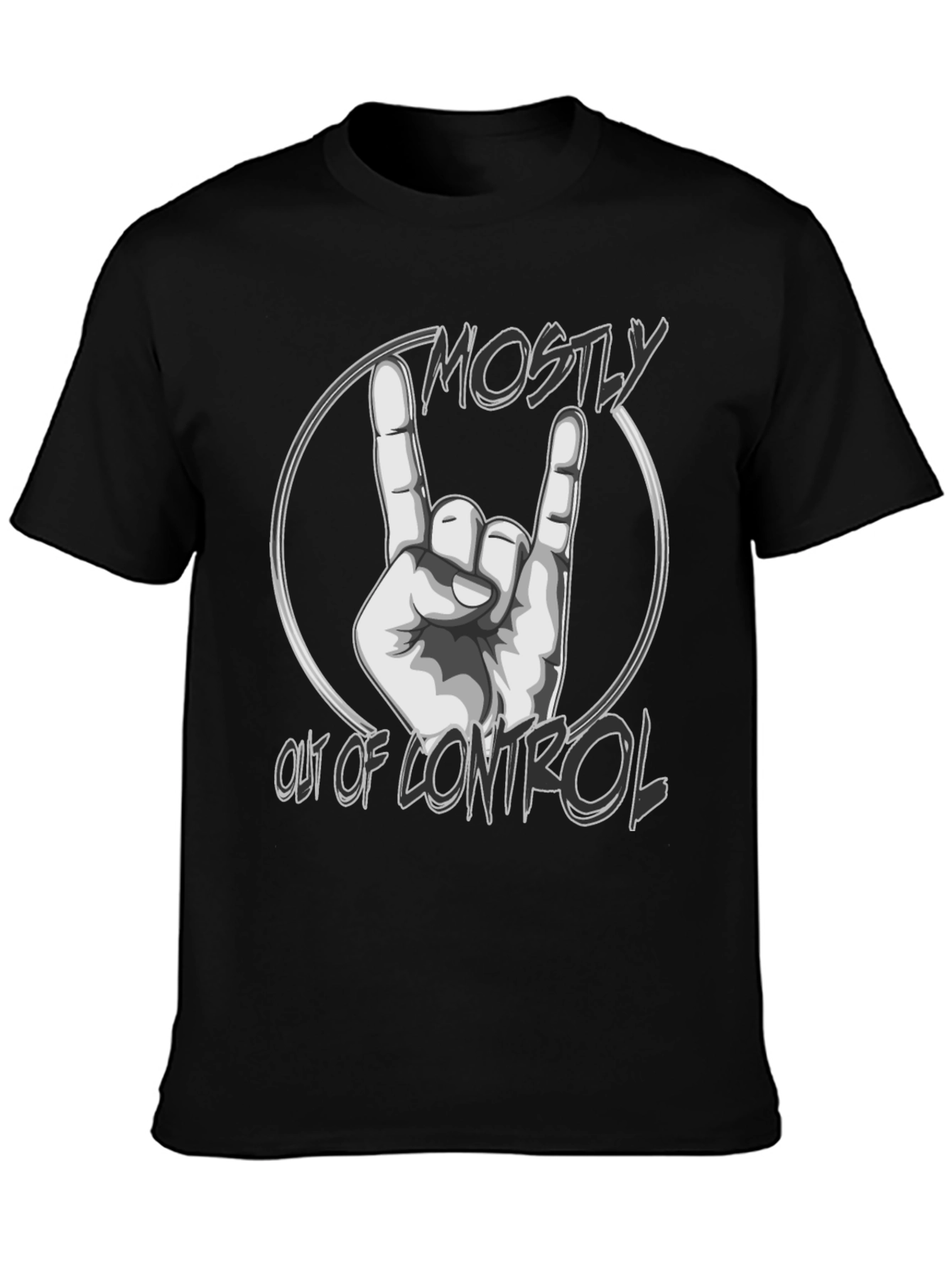 Mostly Out Of Control Graphic T-Shirt