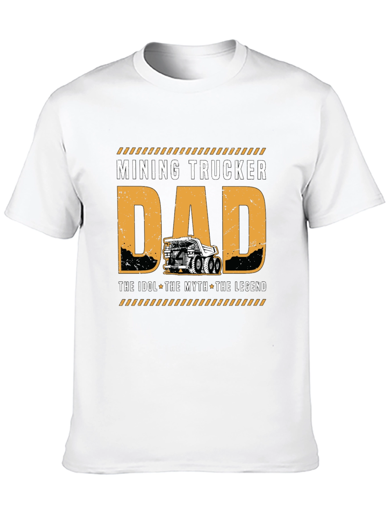 Mining Trucker Dad T-Shirt - The Legend