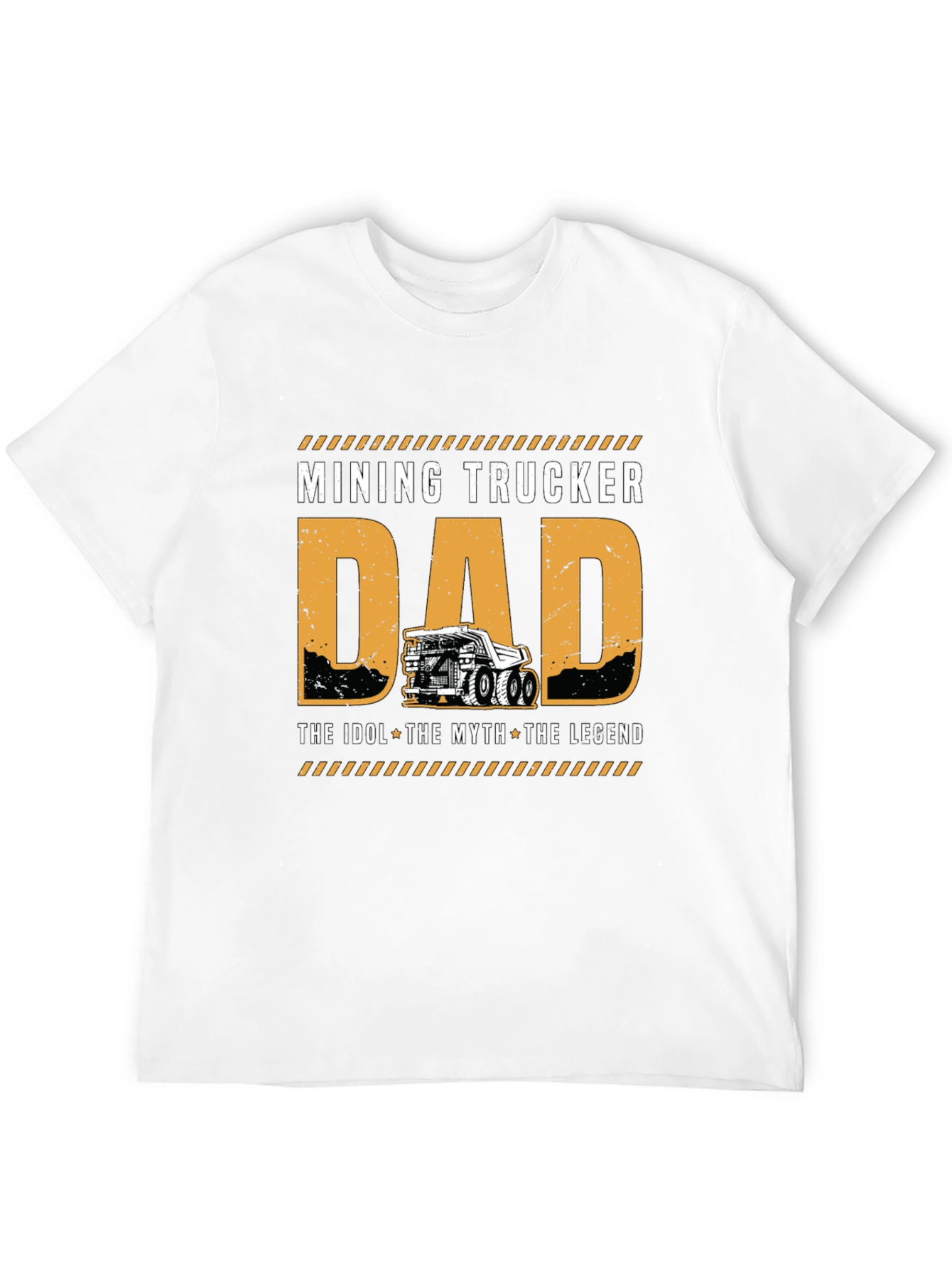 Mining Trucker Dad T-Shirt - The Legend
