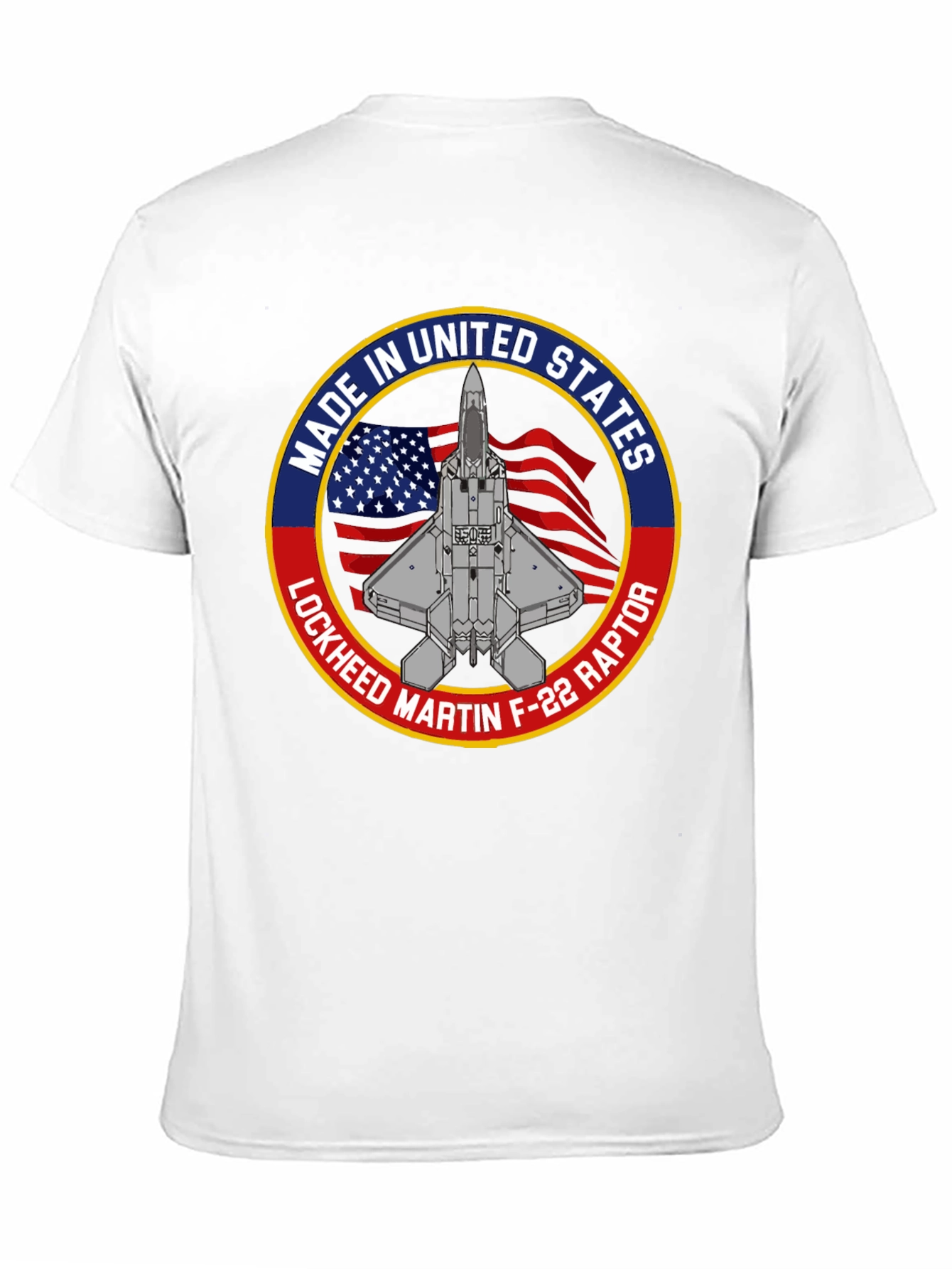 Lockheed Martin F-22 Raptor USA Made T-Shirt