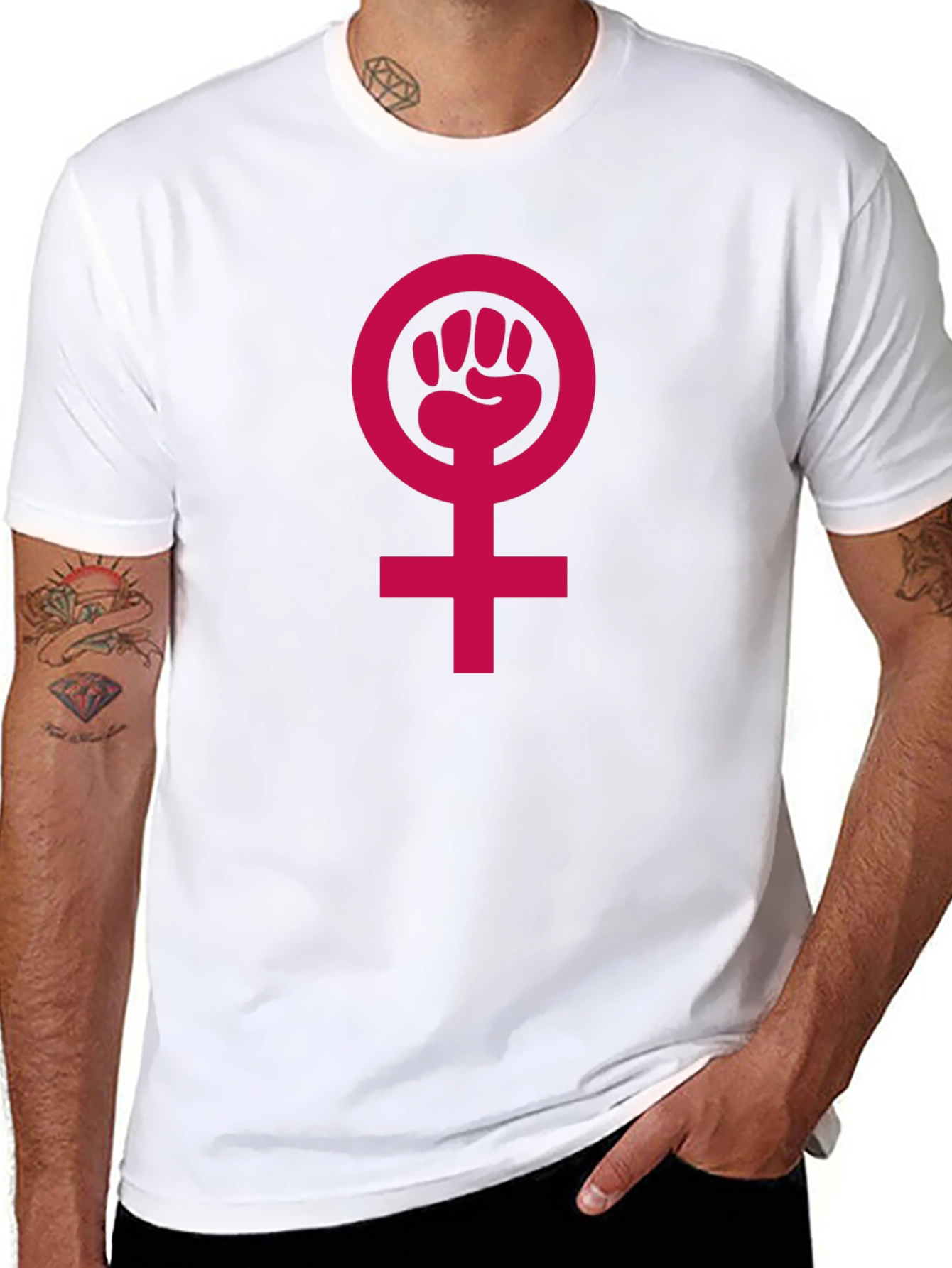 Feminist Fist Symbol T-Shirt