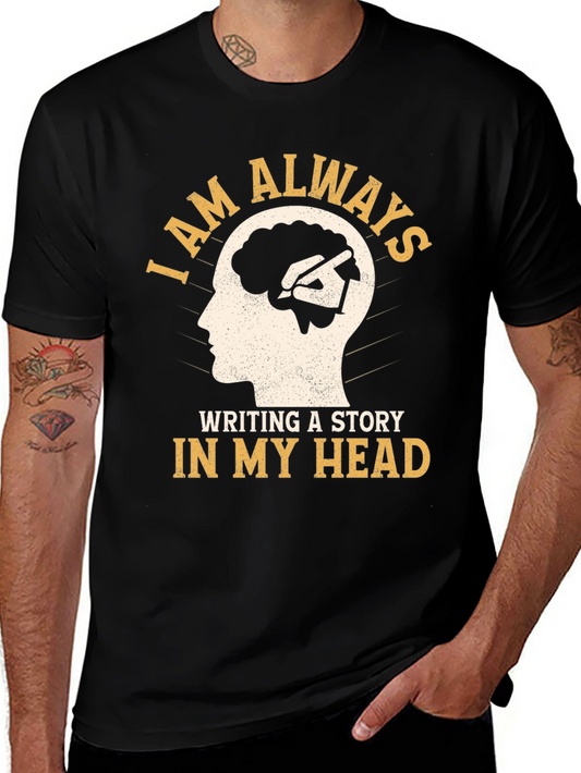 Creative Mind T-Shirt - Always Writing a Story