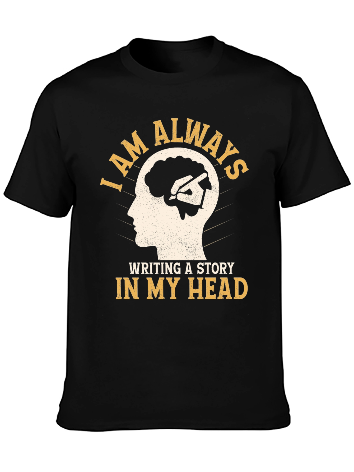 Creative Mind T-Shirt - Always Writing a Story