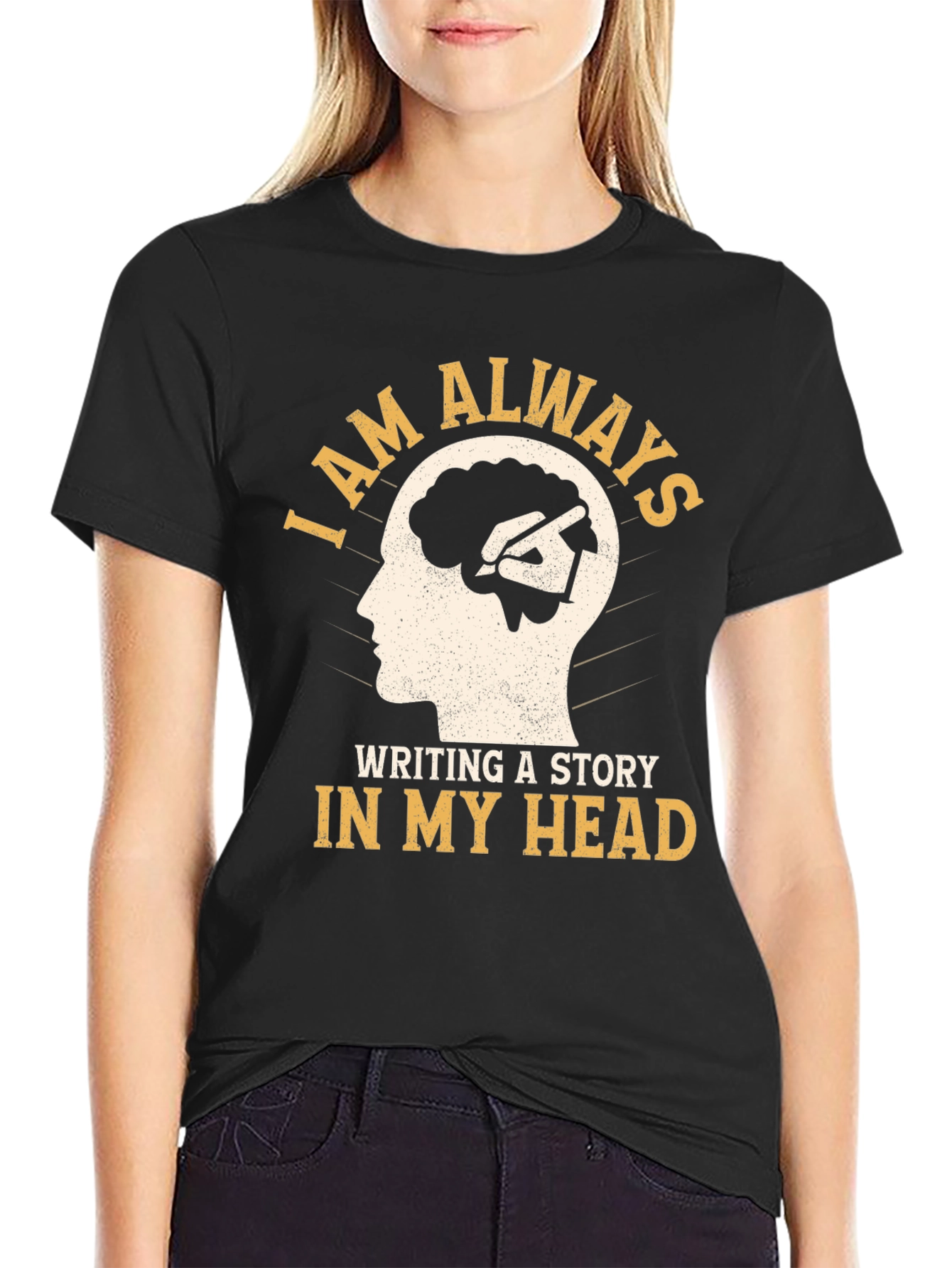 Creative Mind T-Shirt - Always Writing a Story