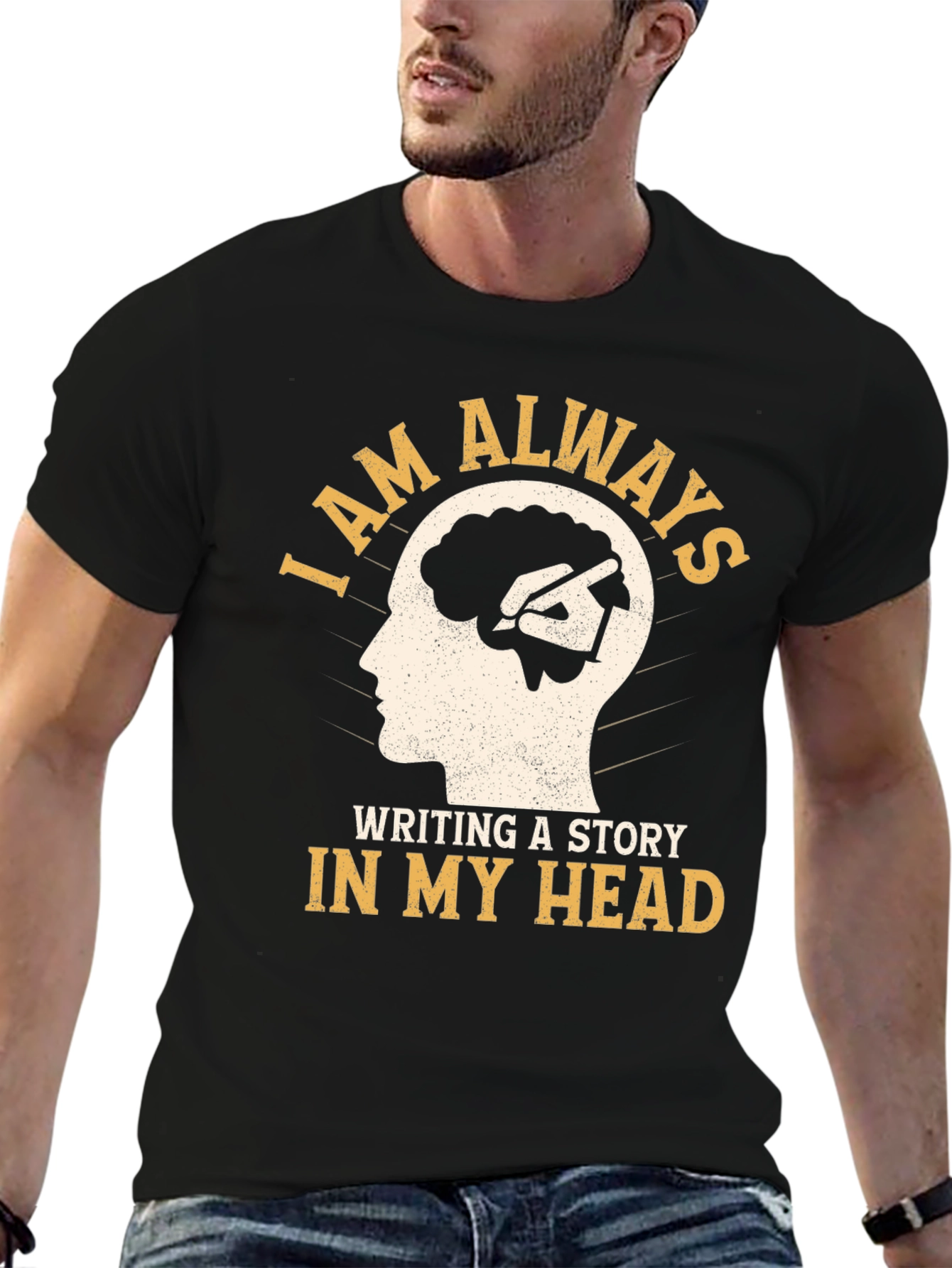 Creative Mind T-Shirt - Always Writing a Story