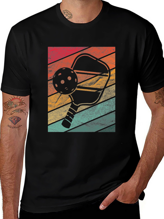 Retro Pickleball T-Shirt Sporty Graphic Tee