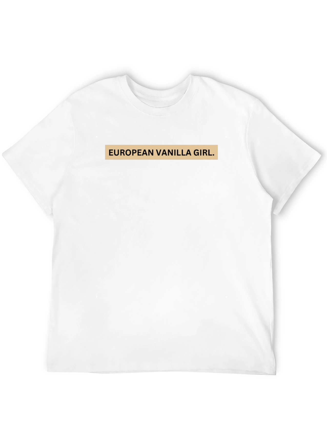 European Vanilla Girl Graphic Tee