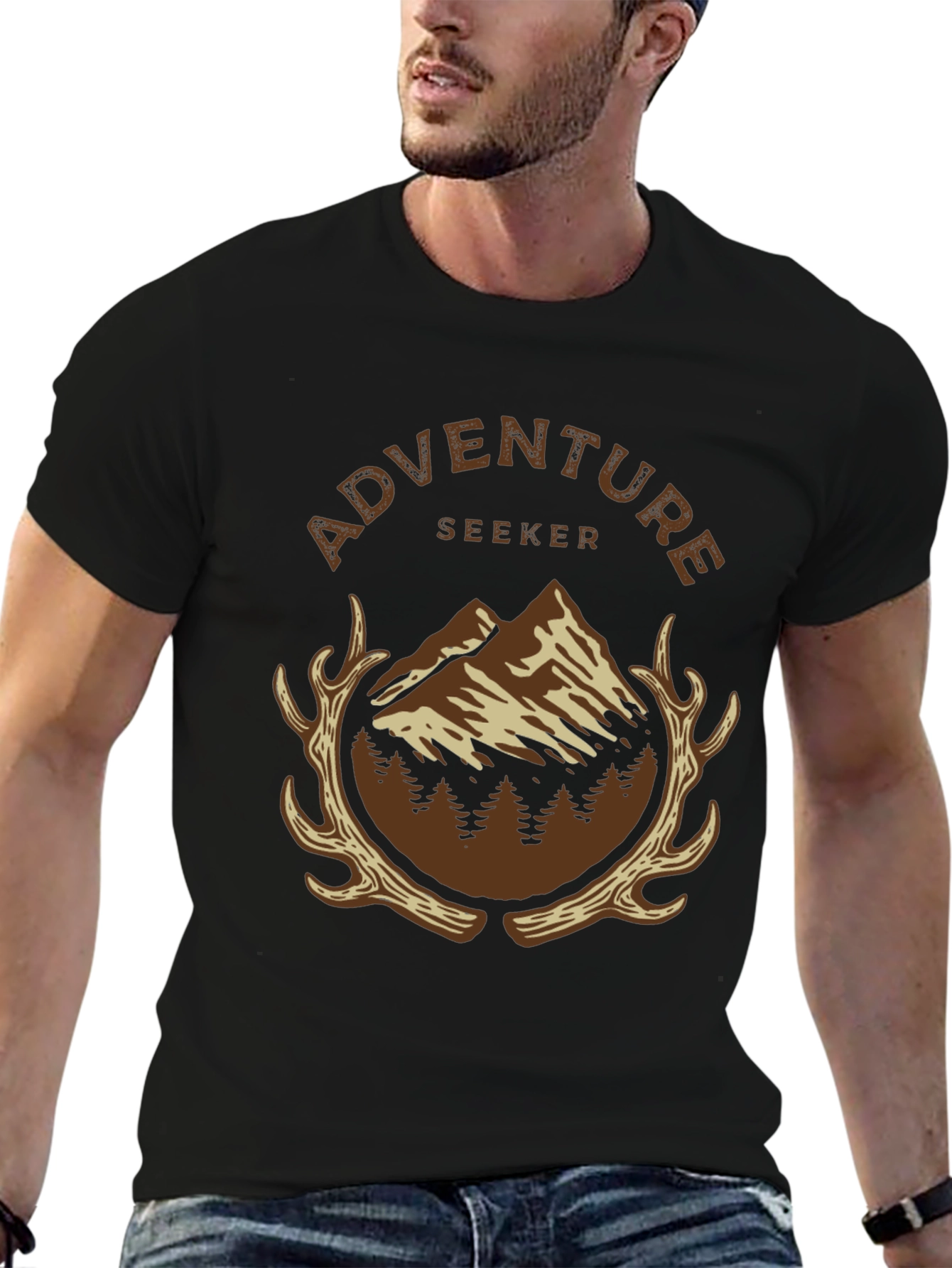 Adventure Seeker Graphic Tee - Nature Inspired Design