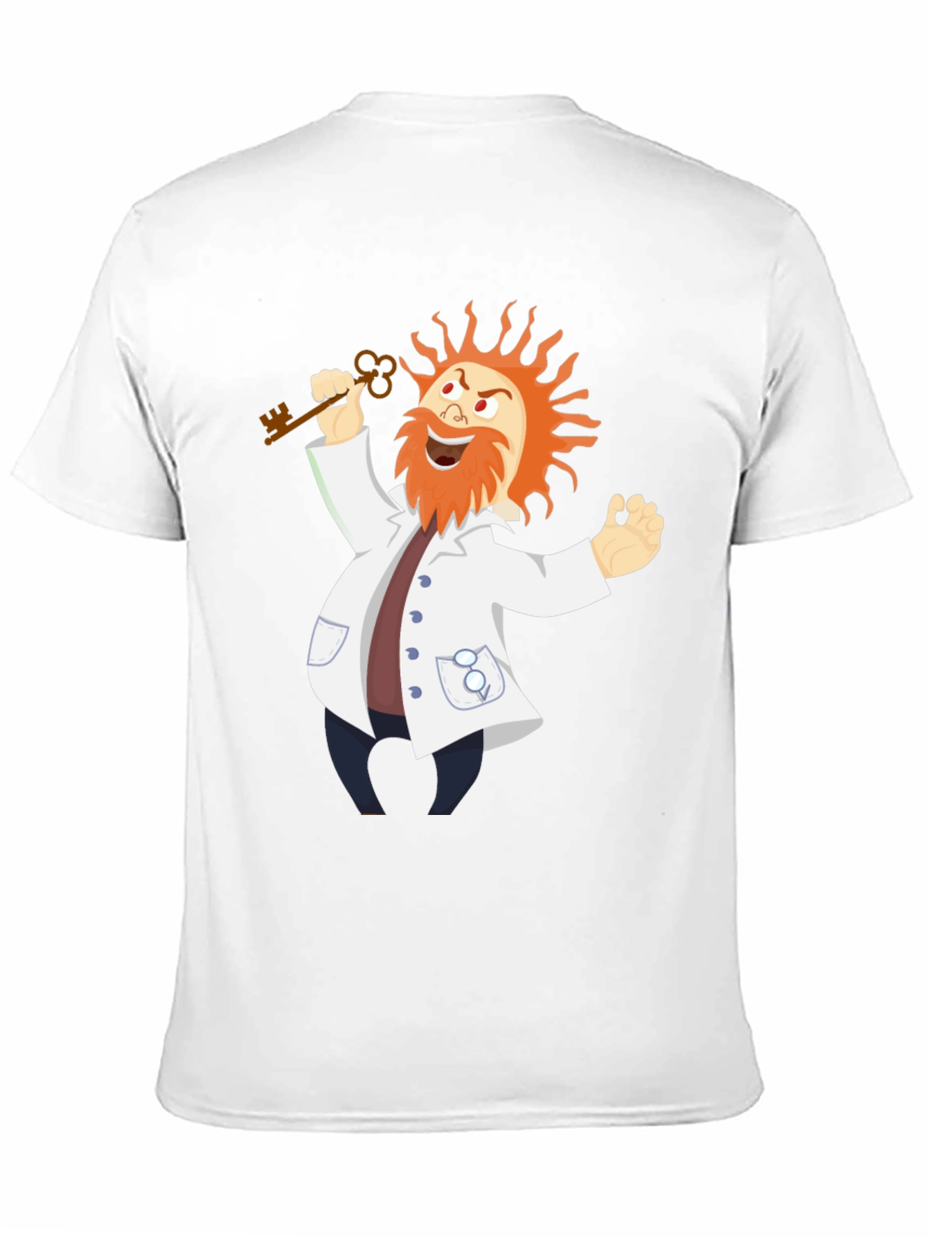 Mad Scientist T-Shirt - Key to Knowledge