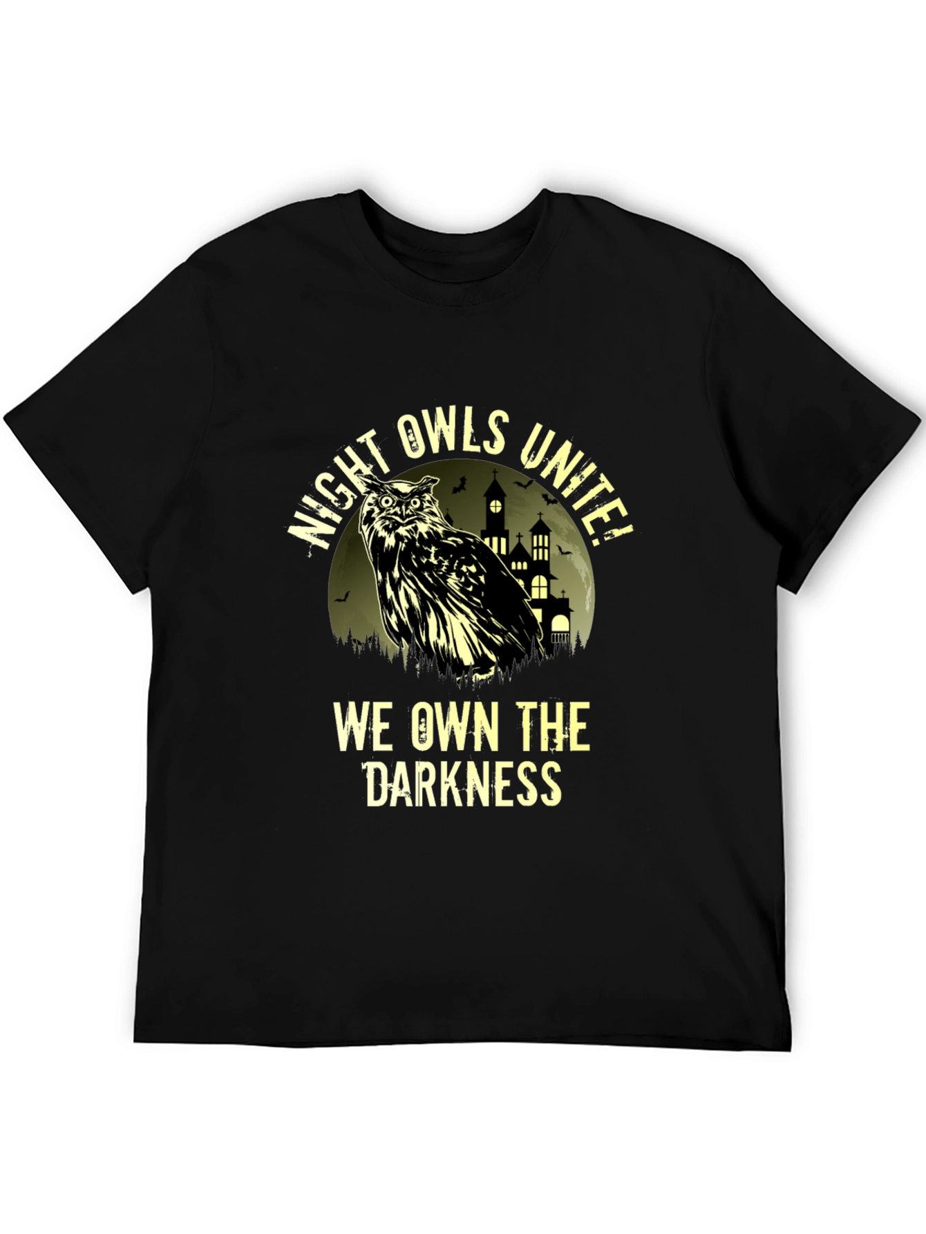 Night Owls Unite Graphic T-Shirt