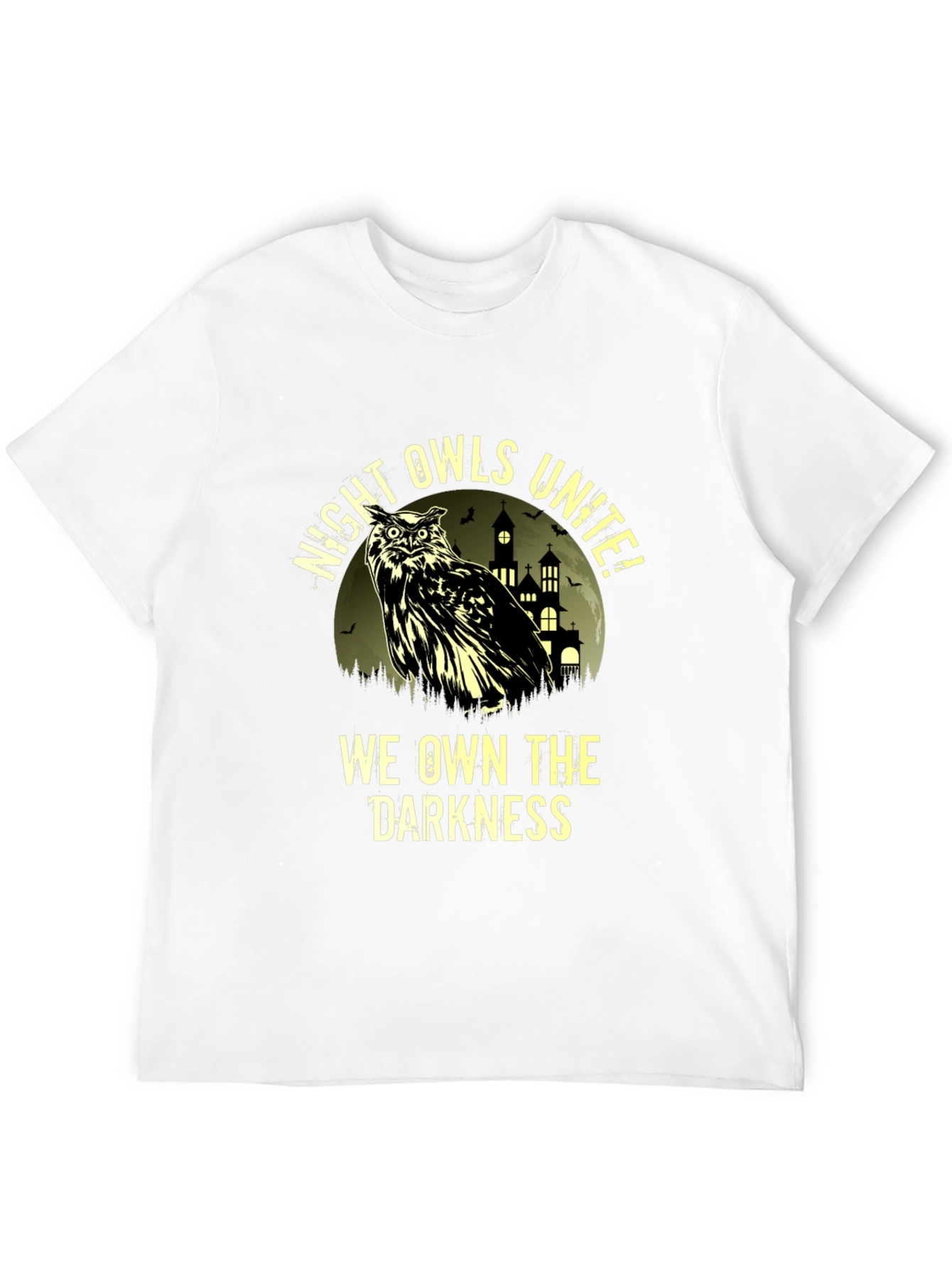 Night Owls Unite Graphic T-Shirt