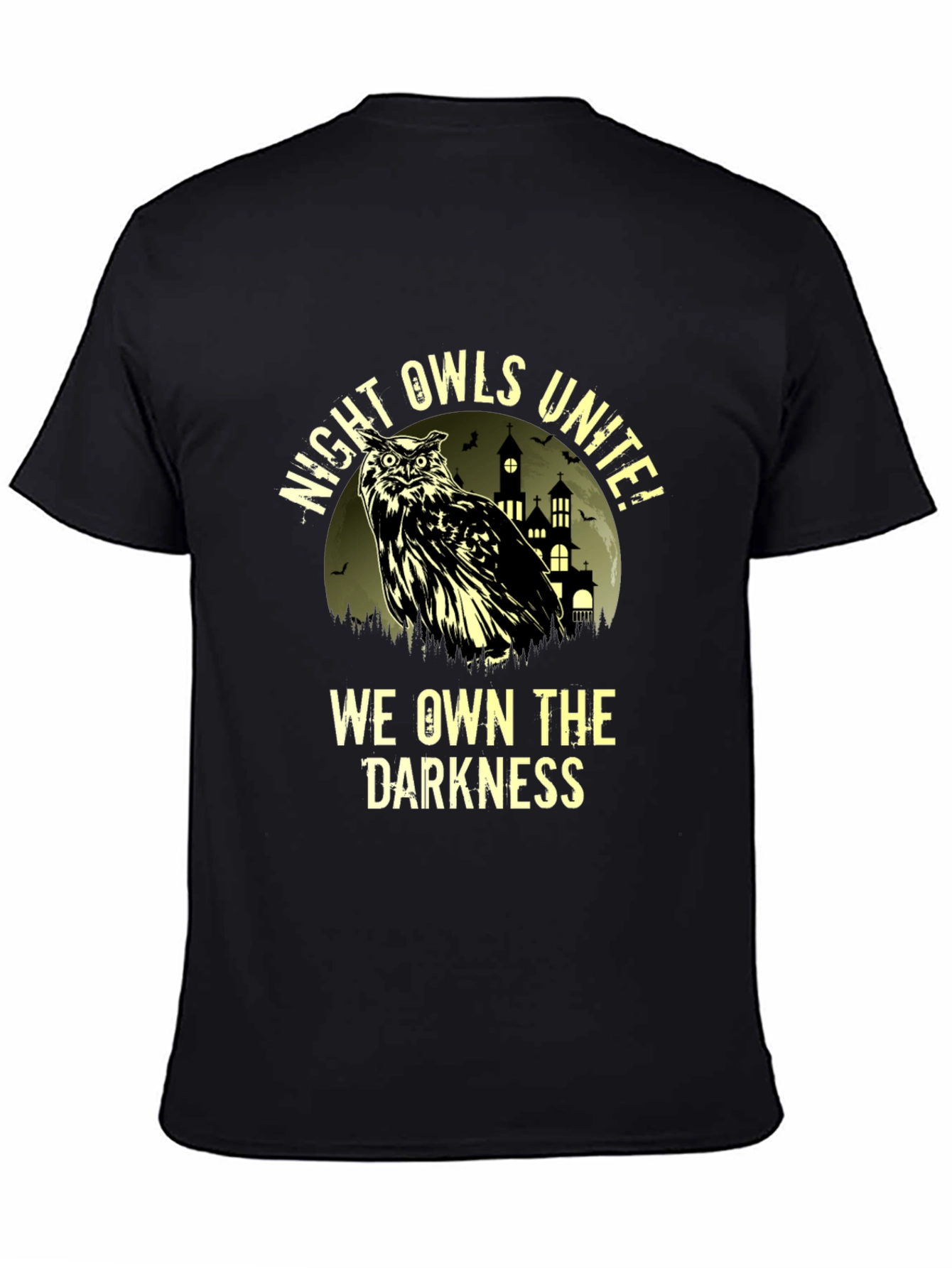 Night Owls Unite Graphic T-Shirt