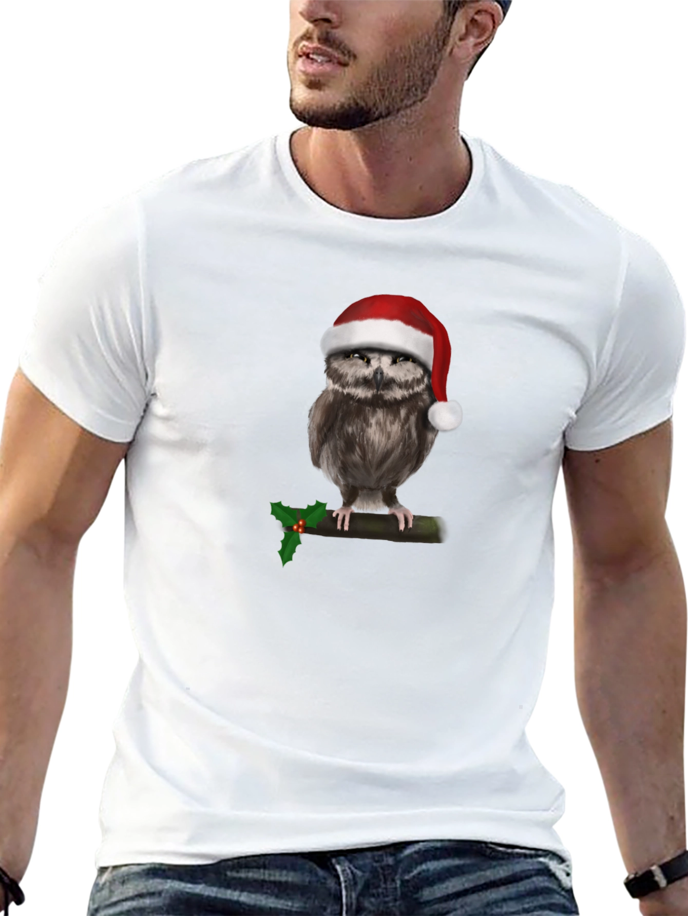 Festive Owl T-Shirt