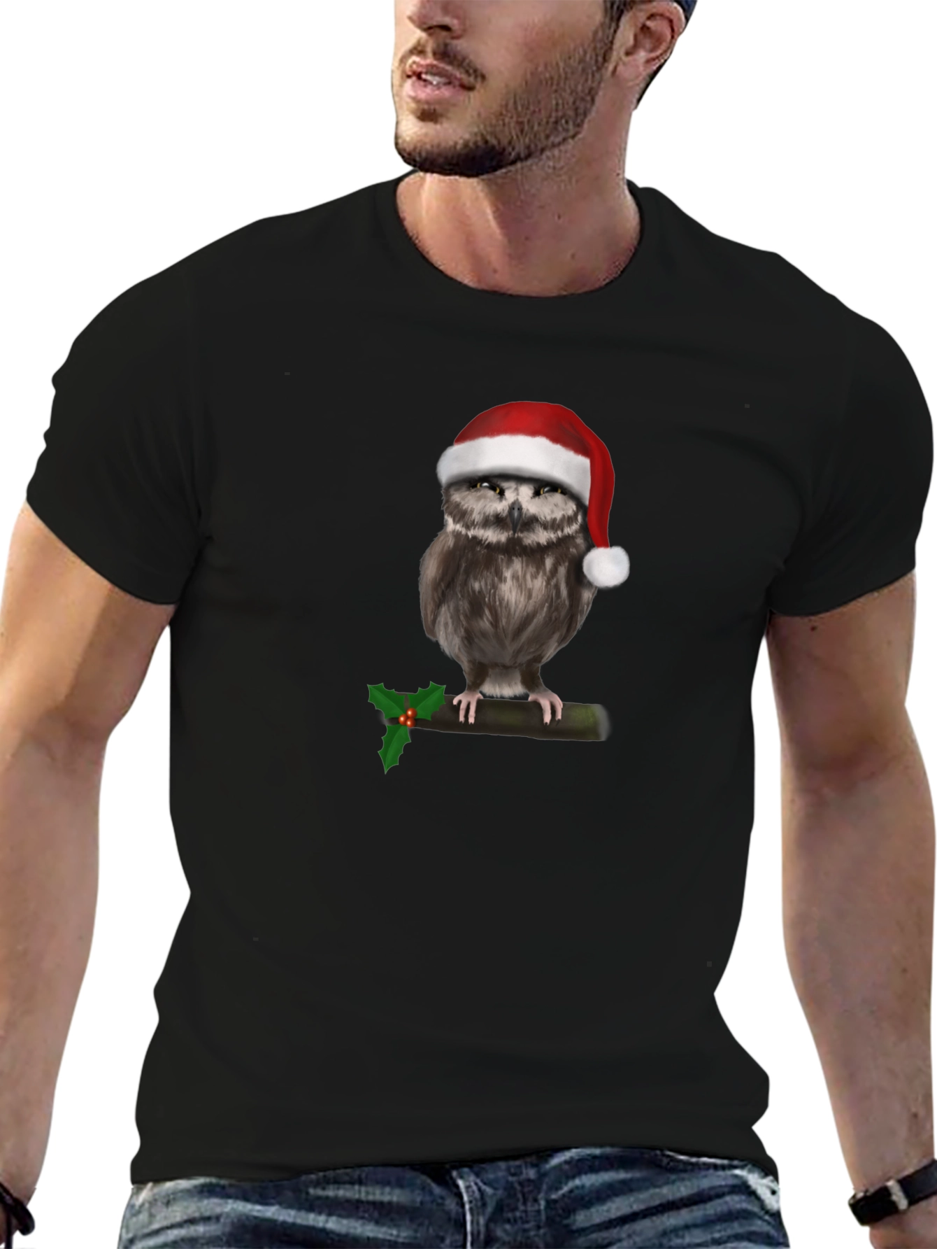 Festive Owl T-Shirt