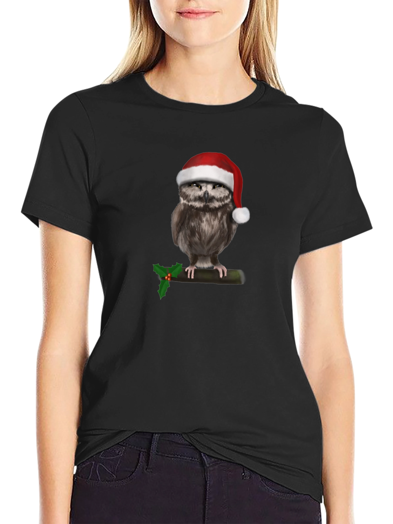Festive Owl T-Shirt