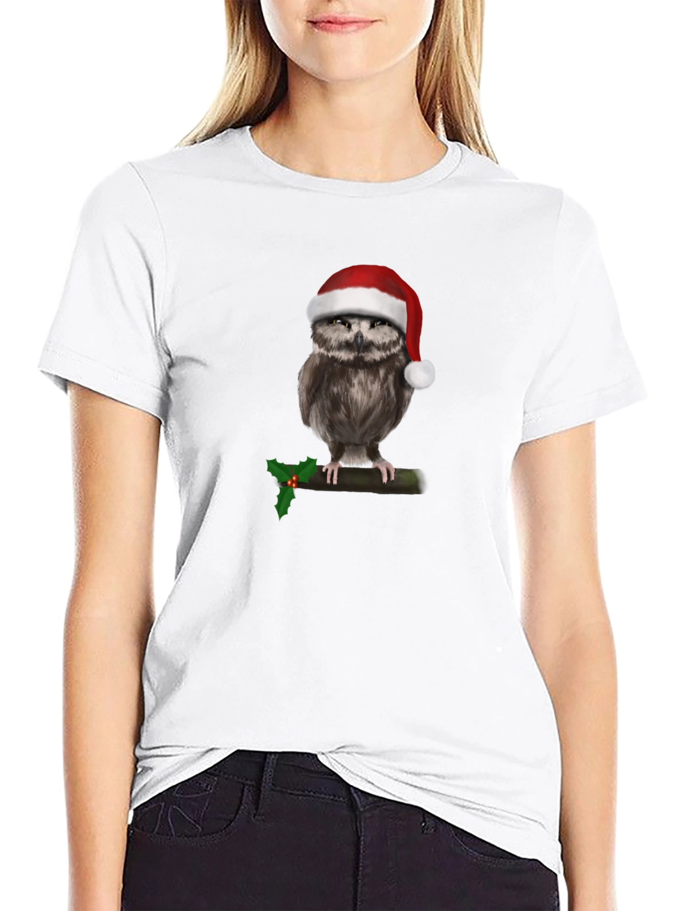 Festive Owl T-Shirt