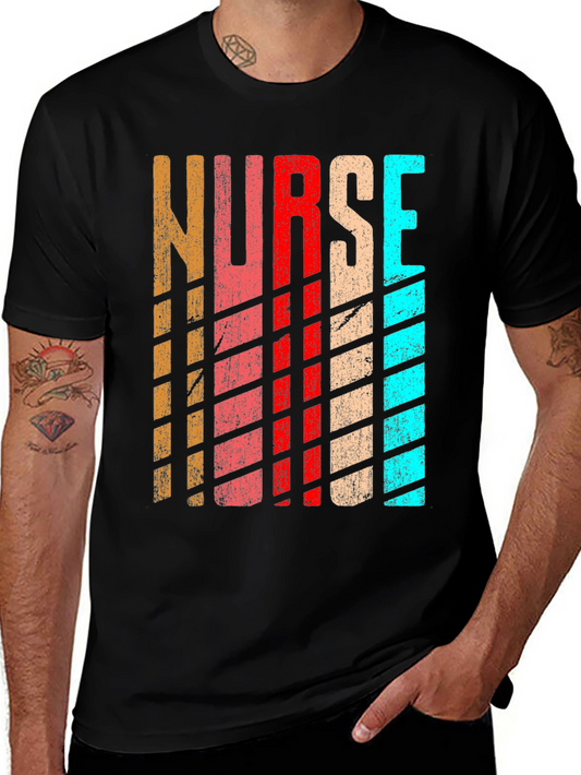 Vintage Style Nurse T-Shirt - Comfort Fit