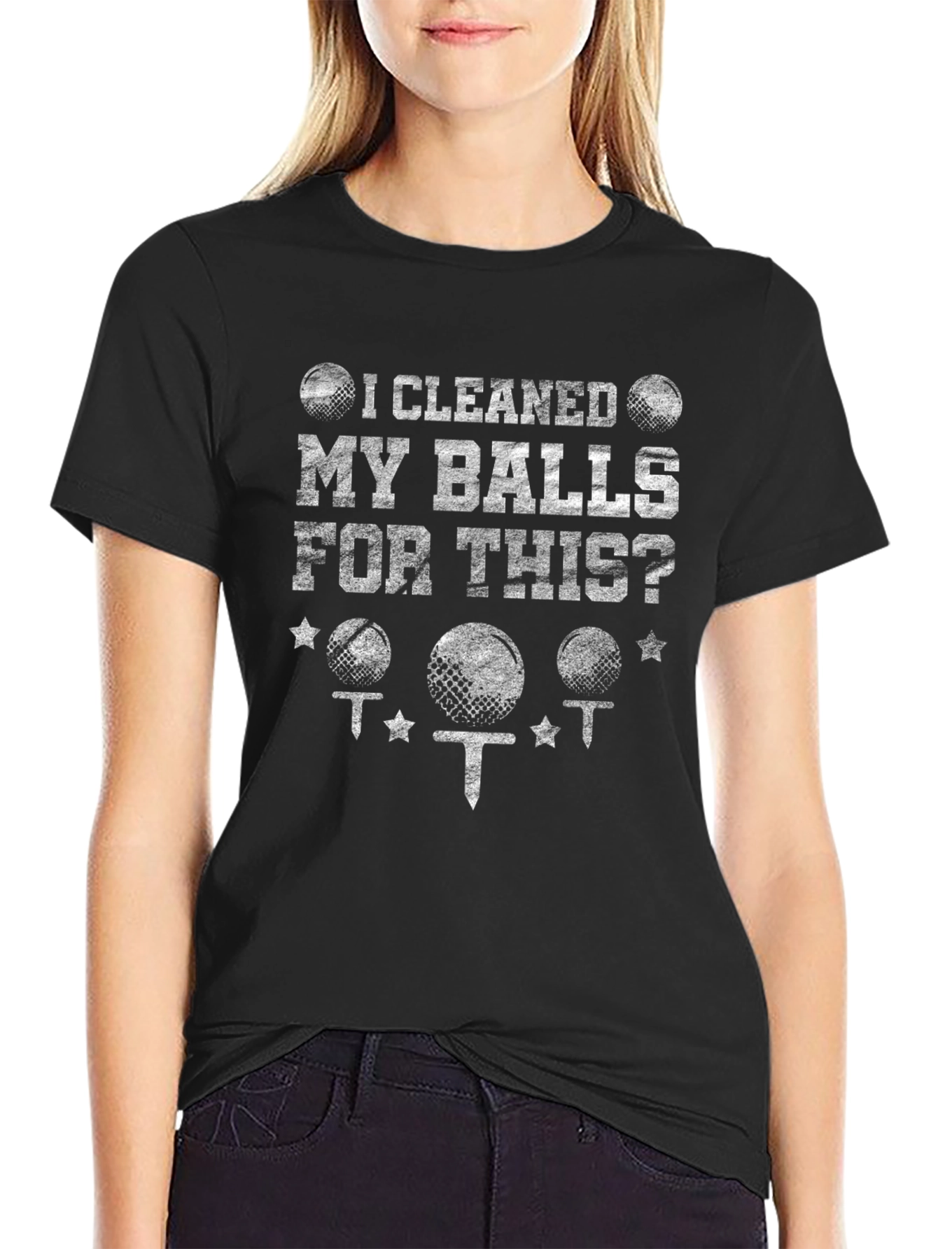 I Cleaned My Balls For This? Golf T-Shirt