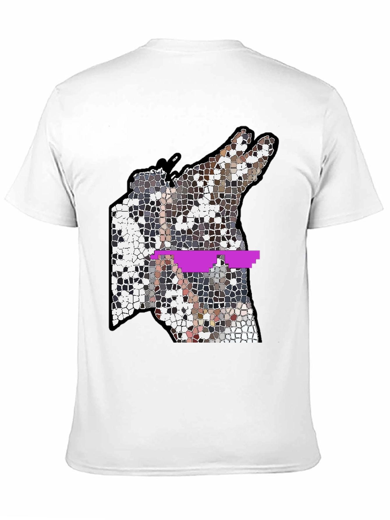 Abstract Mosaic T-Shirt