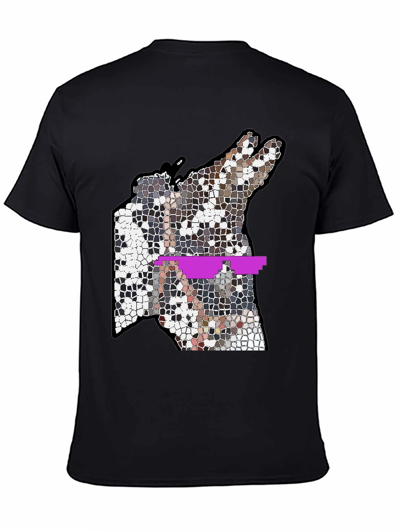 Abstract Mosaic T-Shirt
