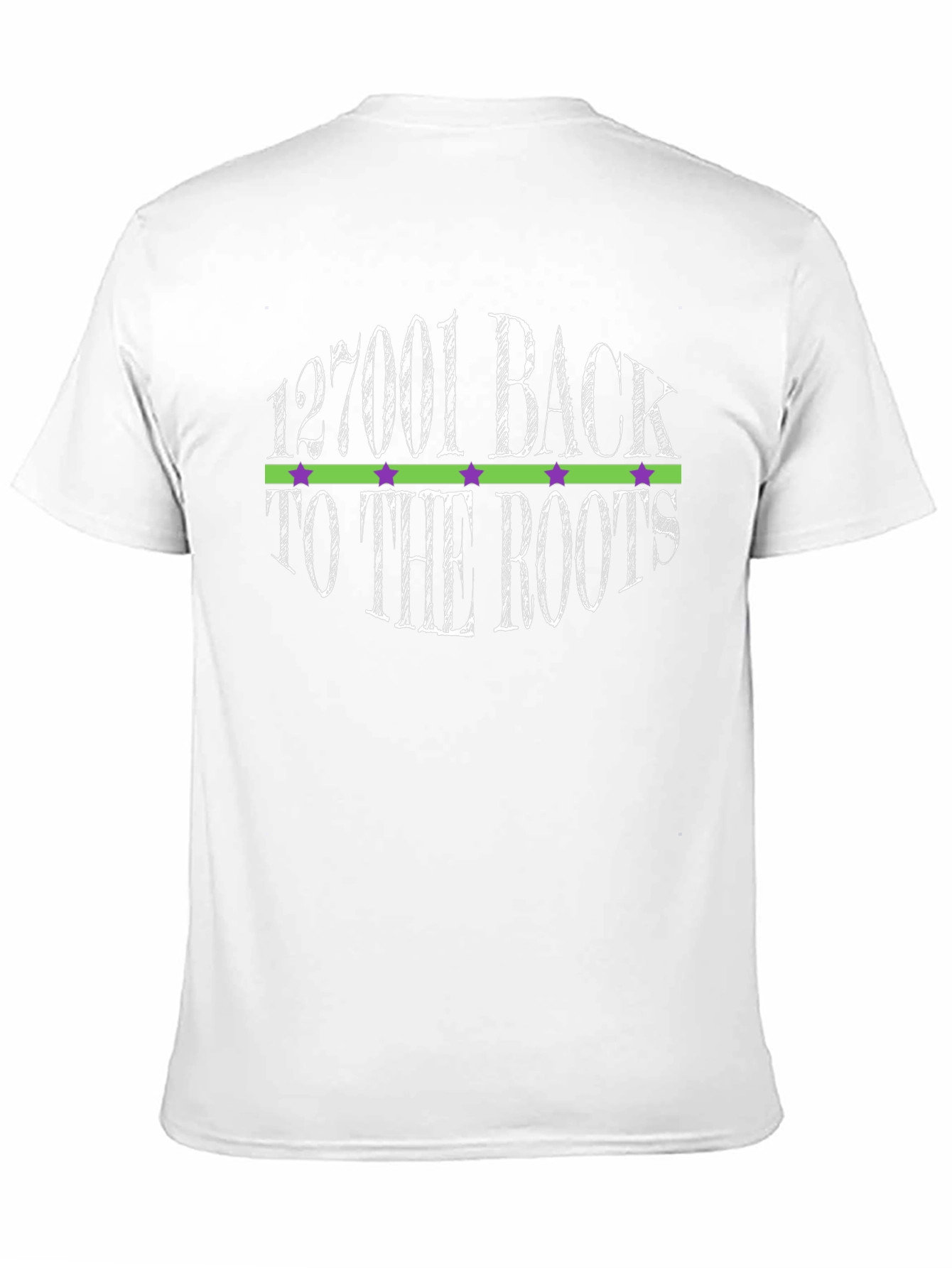 127001 Back To The Roots Graphic T-Shirt