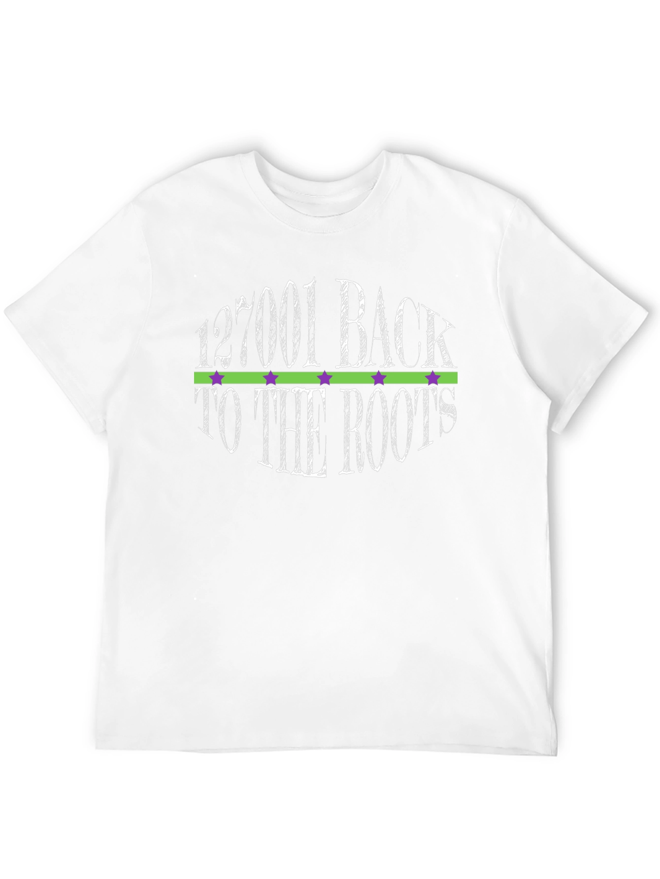 127001 Back To The Roots Graphic T-Shirt