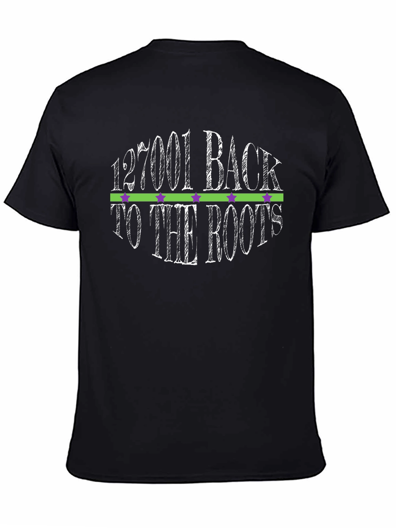 127001 Back To The Roots Graphic T-Shirt