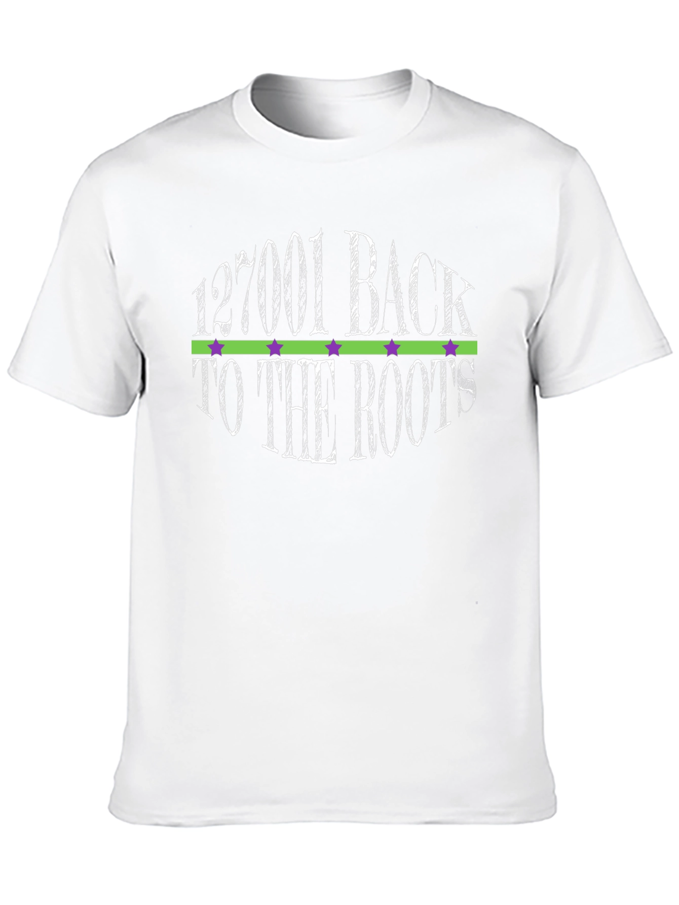 127001 Back To The Roots Graphic T-Shirt