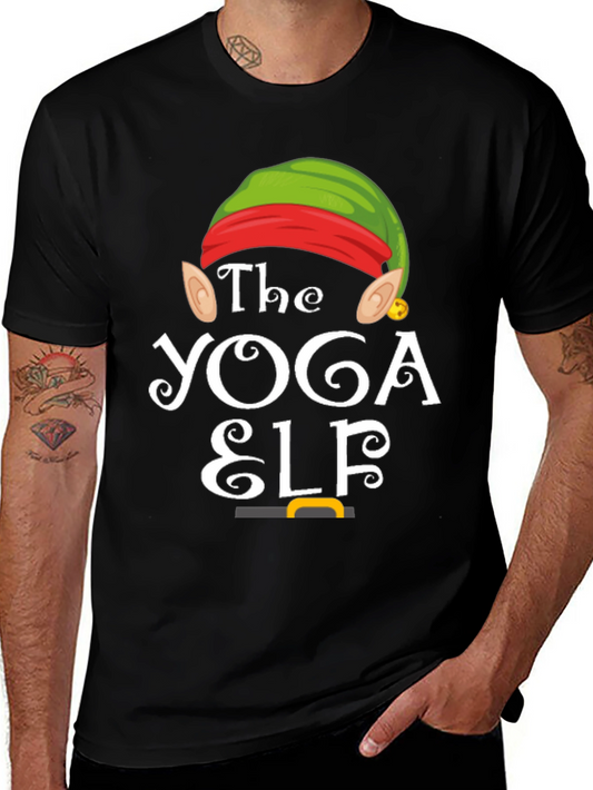 The Yoga Elf Christmas Holiday T-Shirt