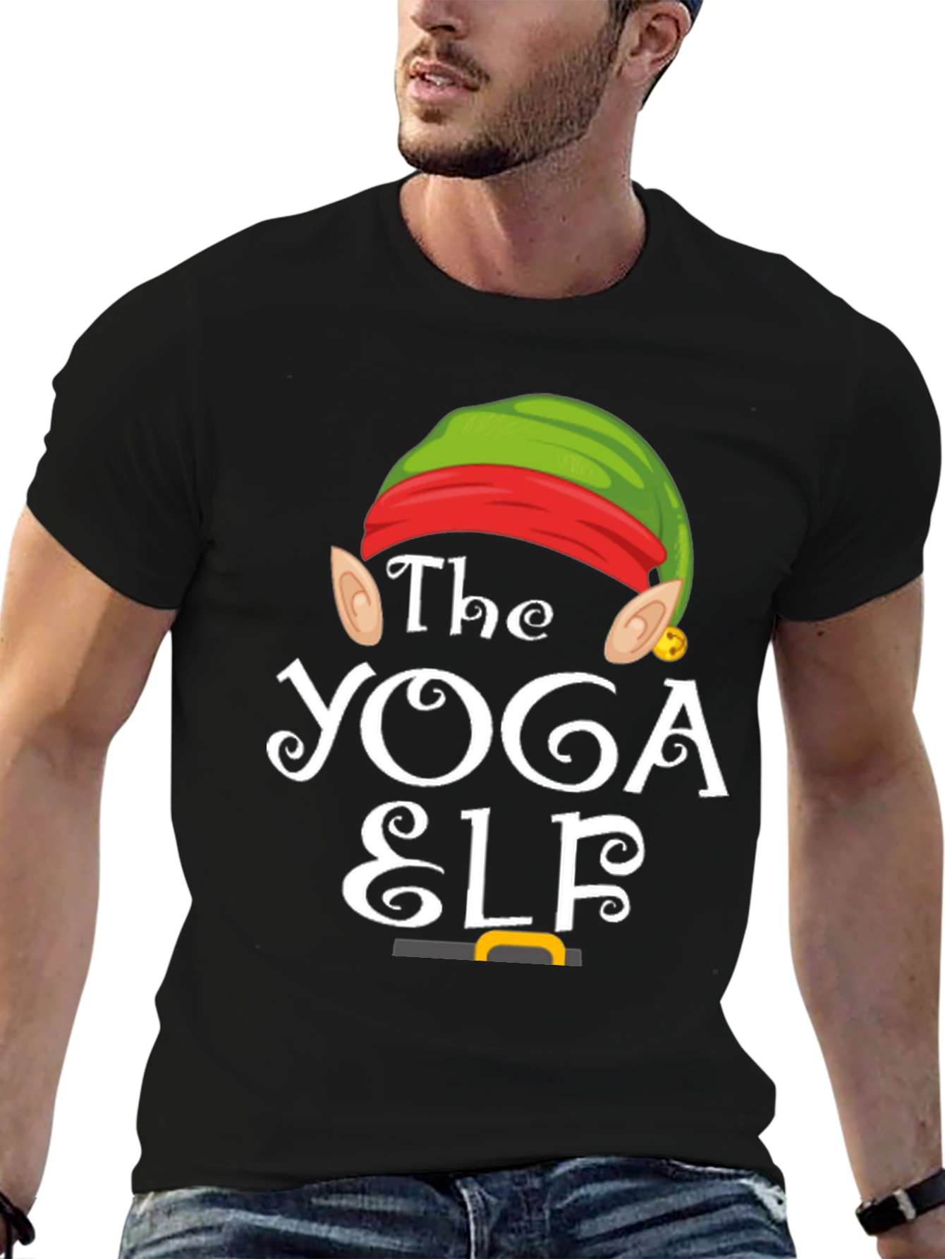 The Yoga Elf Christmas Holiday T-Shirt
