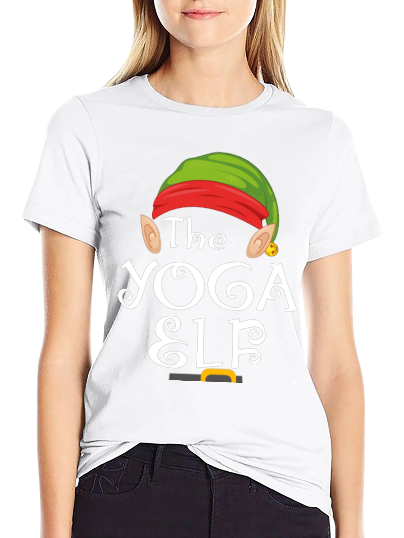 The Yoga Elf Christmas Holiday T-Shirt