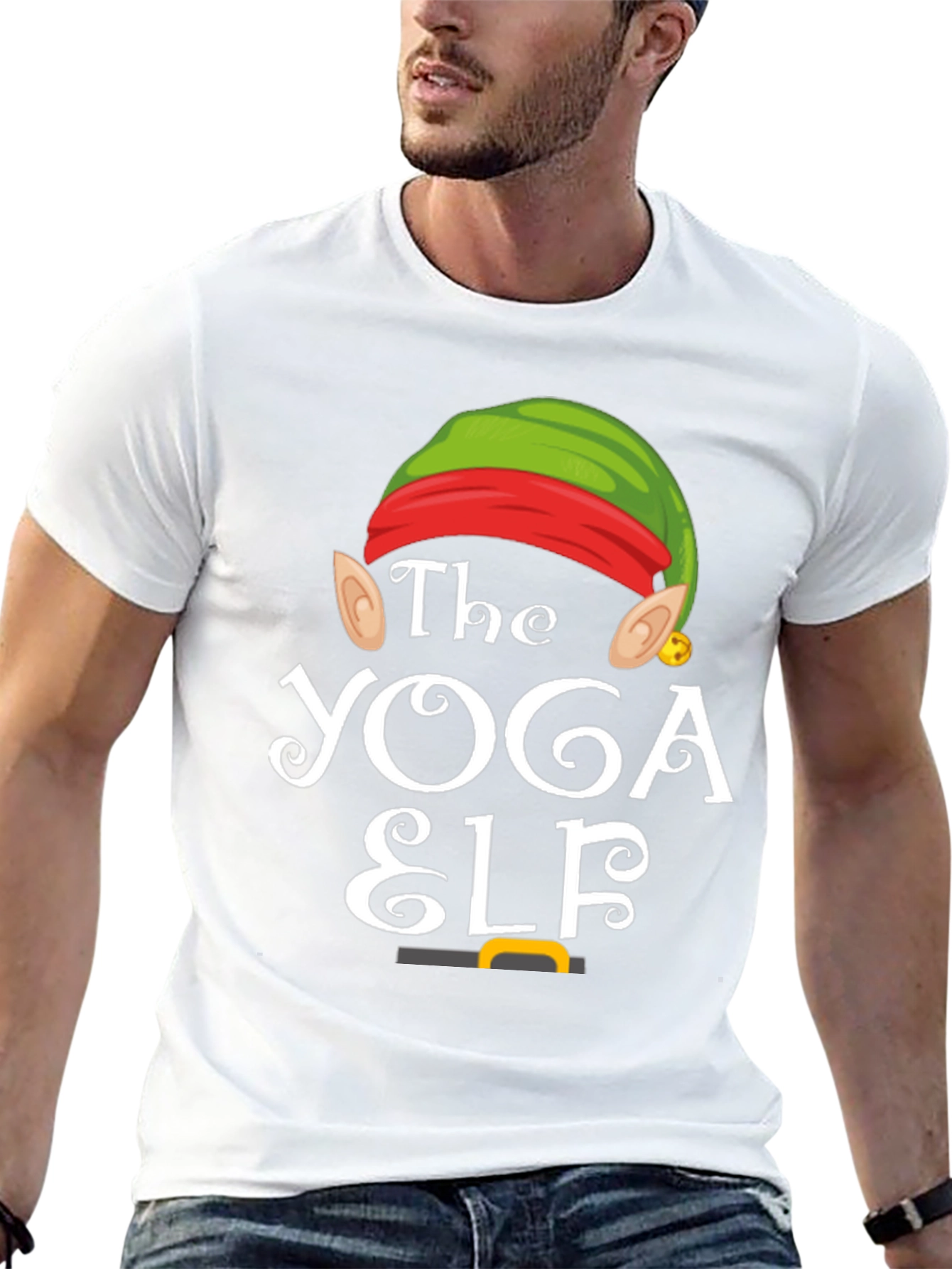 The Yoga Elf Christmas Holiday T-Shirt