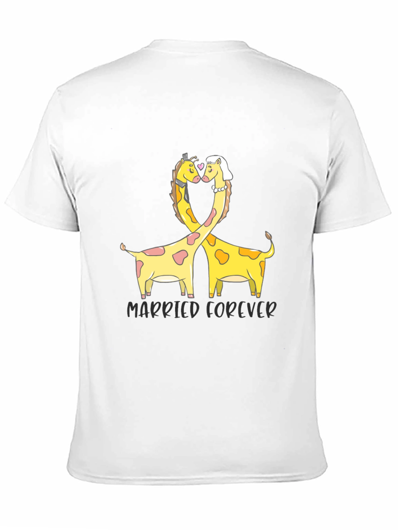 Married Forever Giraffe T-Shirt